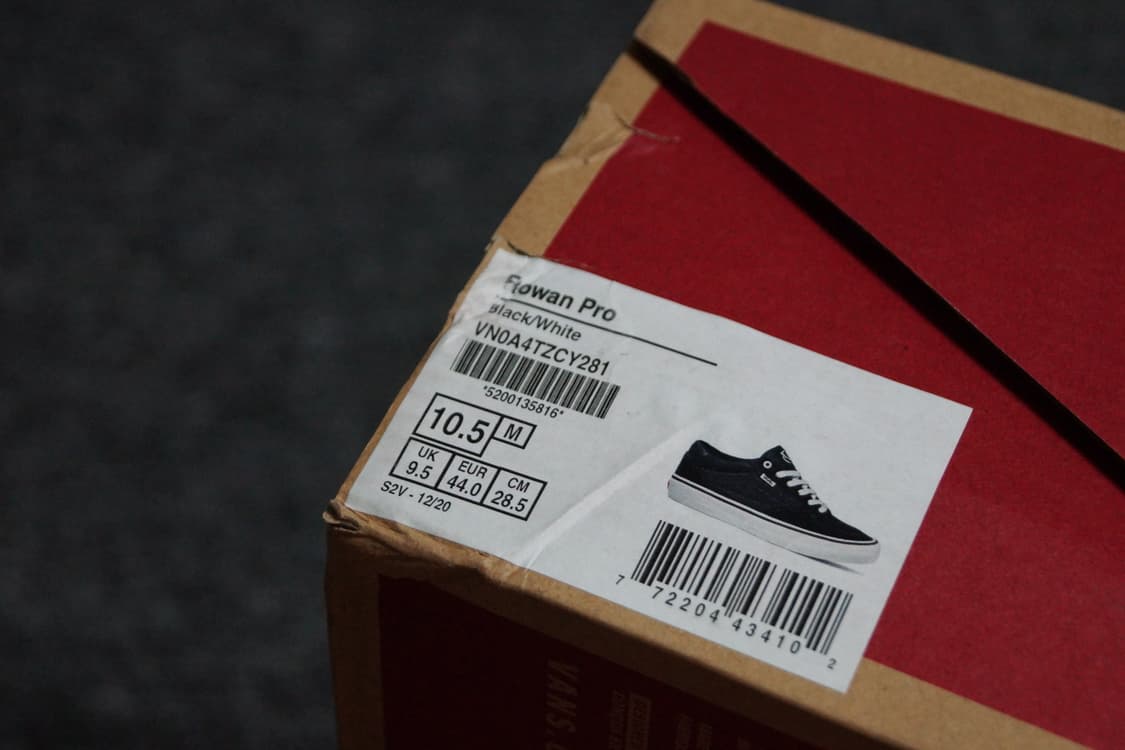 (285) 반스 로완 프로 블랙 화이트 2020 상품이미지5