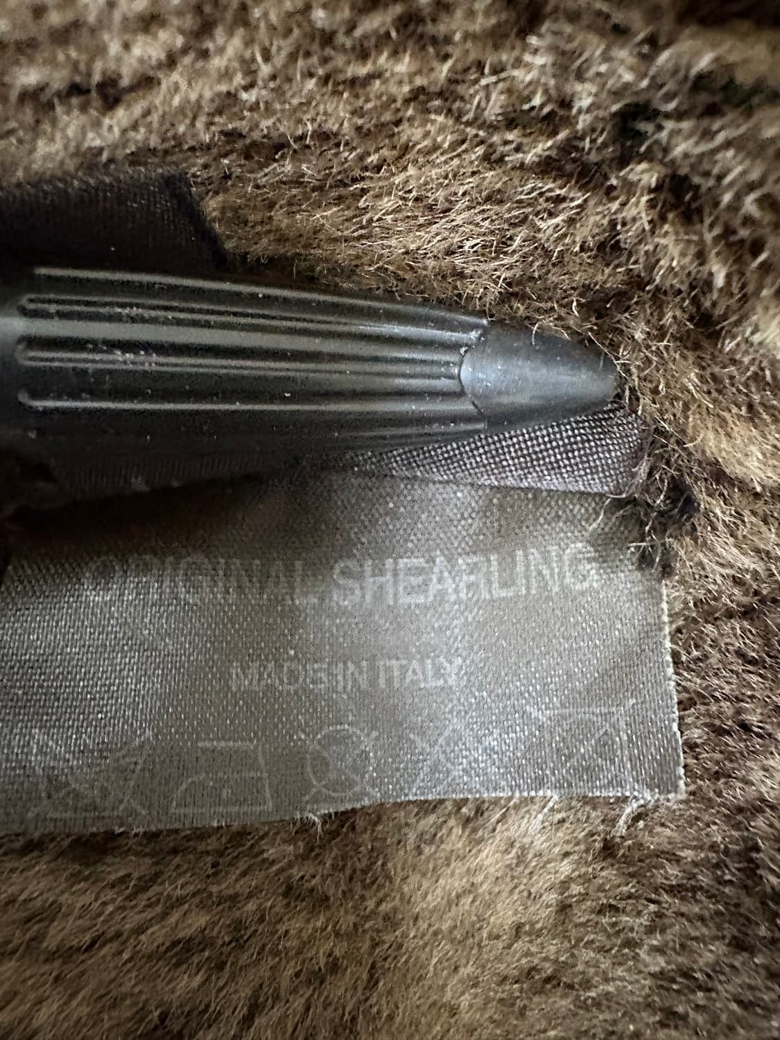 💜[이태리 명품] BRUNO MAGLI 브루노말리 리얼 무스탕 코트 상품이미지8