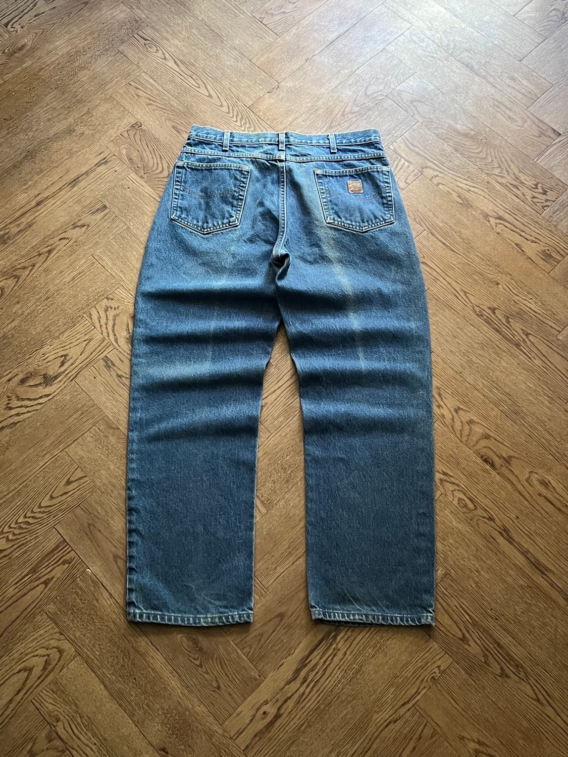 [36]칼하트 USA 빈티지 워싱 워크 데님 팬츠 상품이미지1