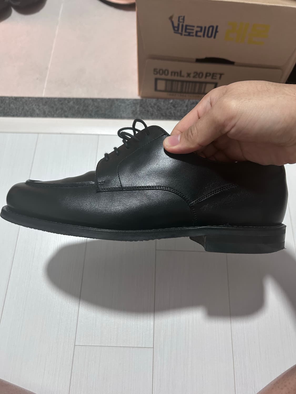 버윅 4477 유팁 더비 블랙 (uk8, 270) 상품이미지2