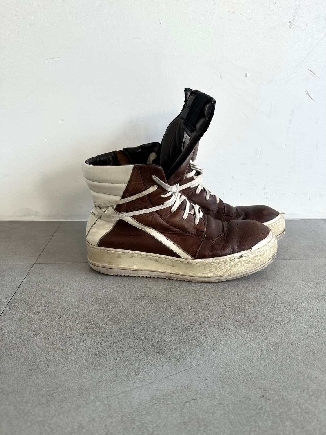 릭오웬스 지오바스켓 브라운 상품이미지4