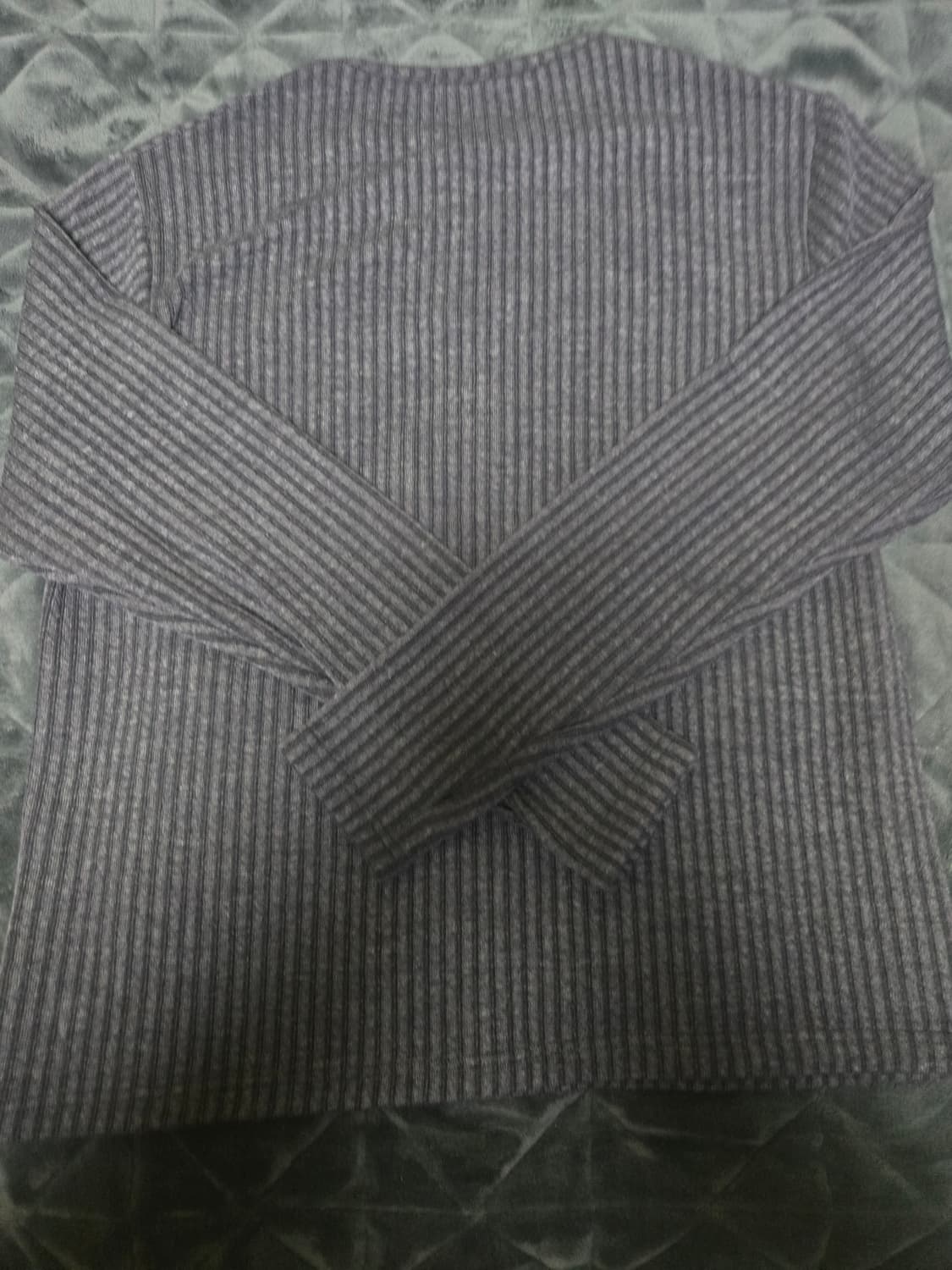 르아브 헨리넥 니트 L (퍼플) 상품이미지3