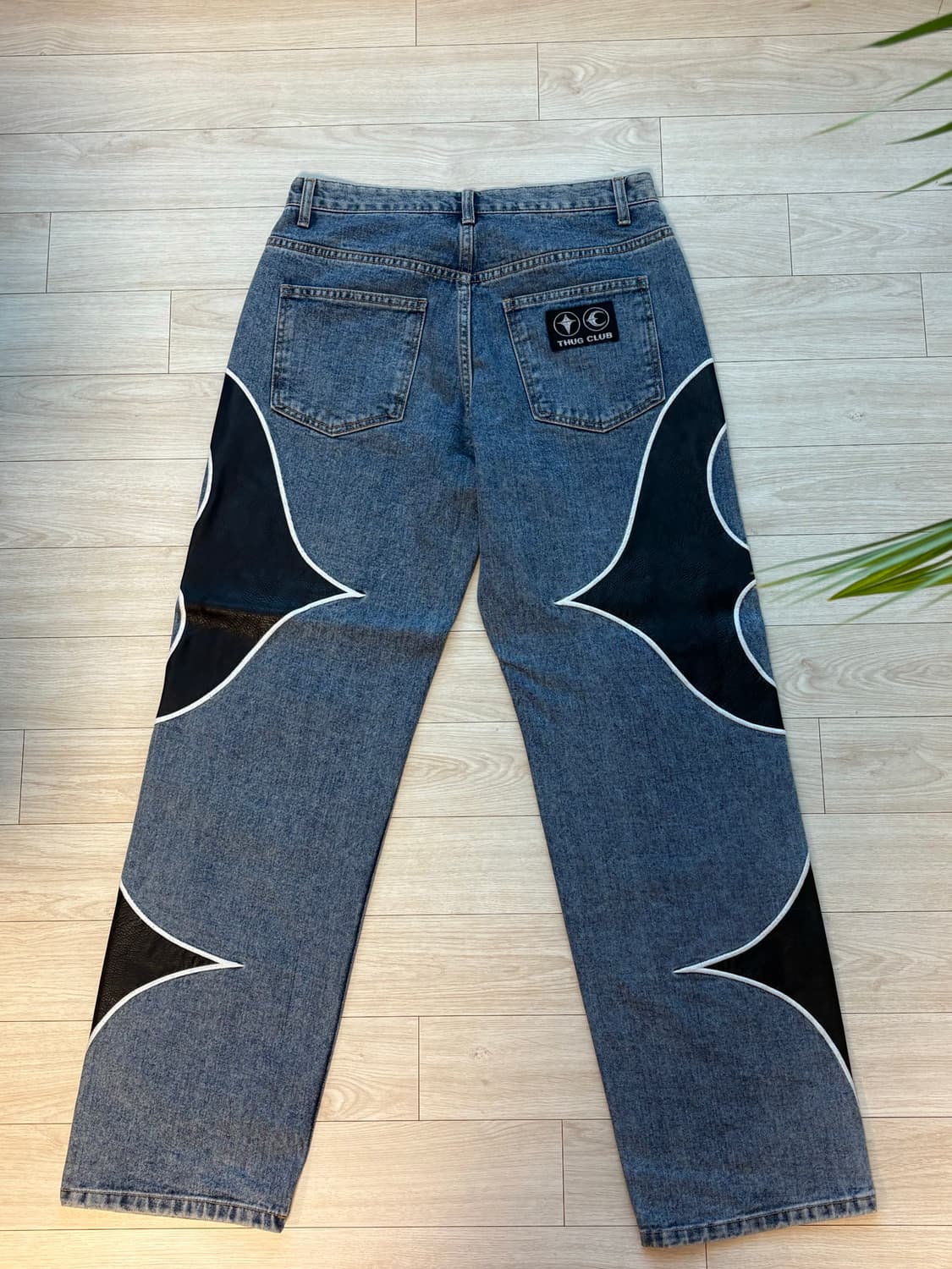 떠그클럽 레더팬츠 1사이즈 상품이미지2