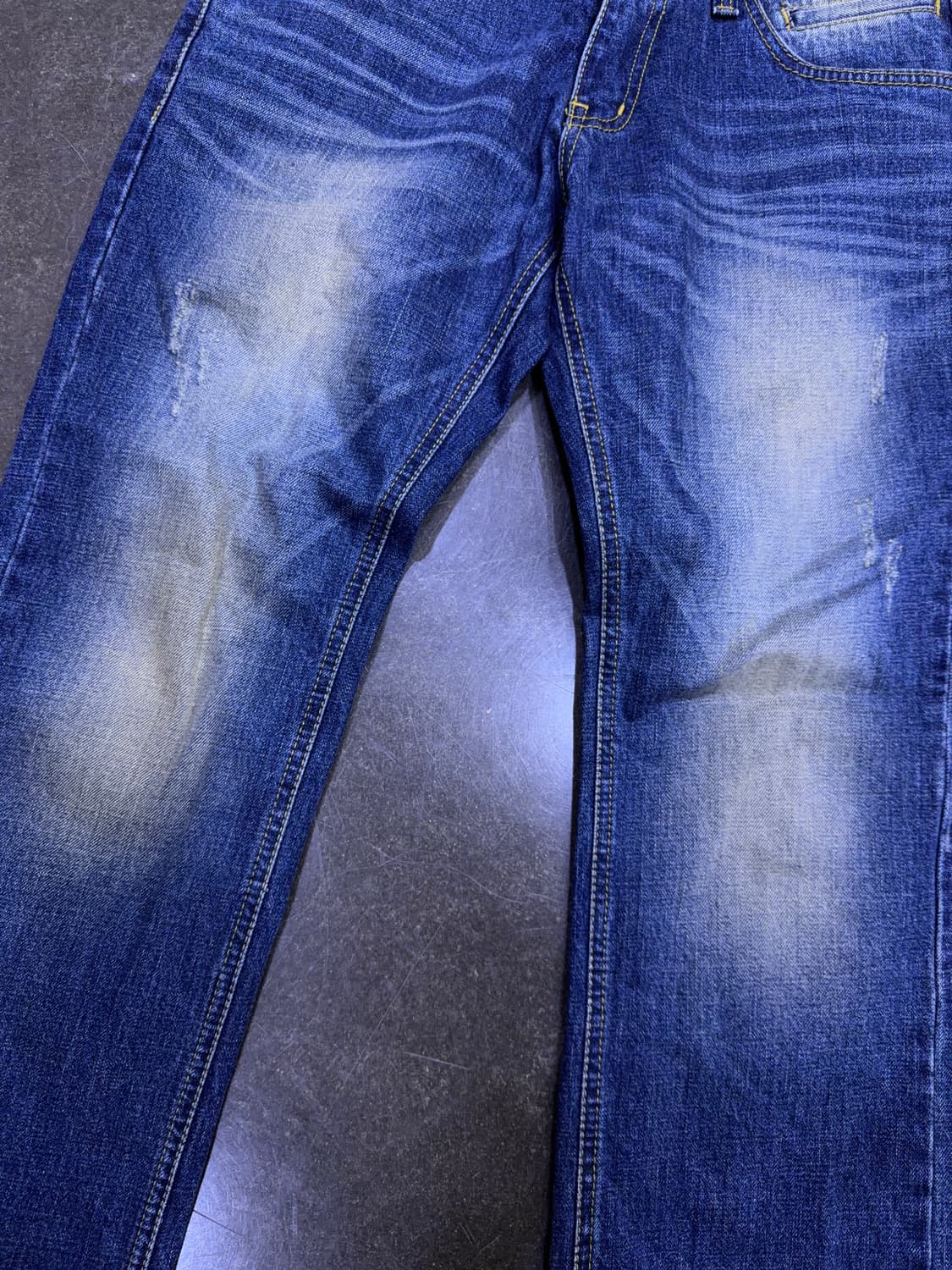 돌체앤가바나 빈티지 워싱 스트레이트핏 데님팬츠 48 상품이미지5