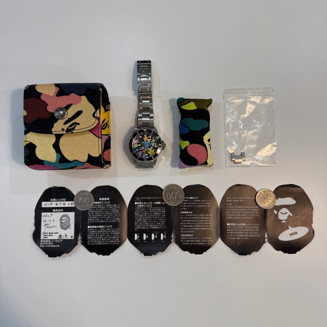 베이펙스 멀티 카모 [베이프 OG 니고 휴먼메이드] 롤렉스 서브마리너 상품이미지8