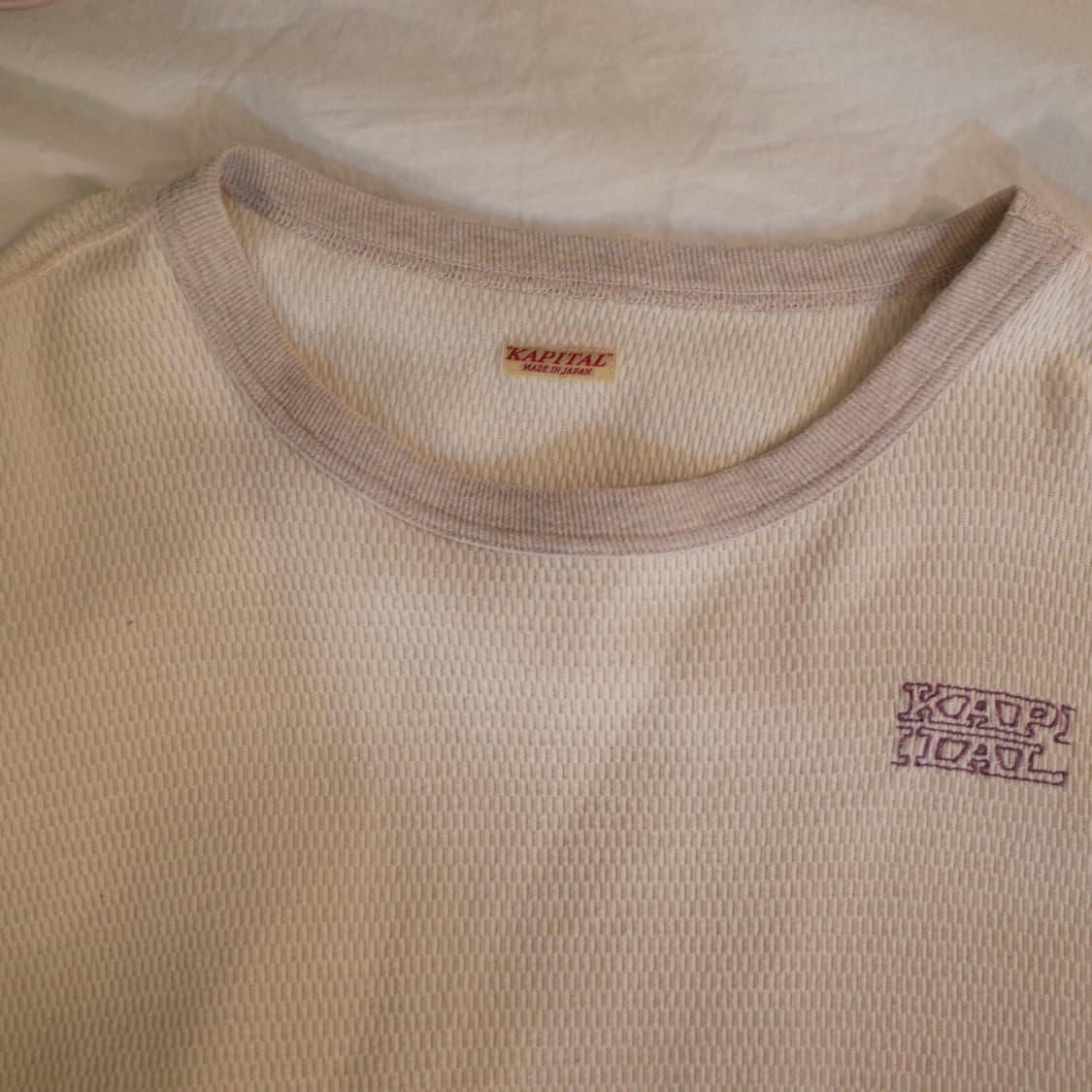 Kapital 와플 플라워 롱슬리브 상품이미지2