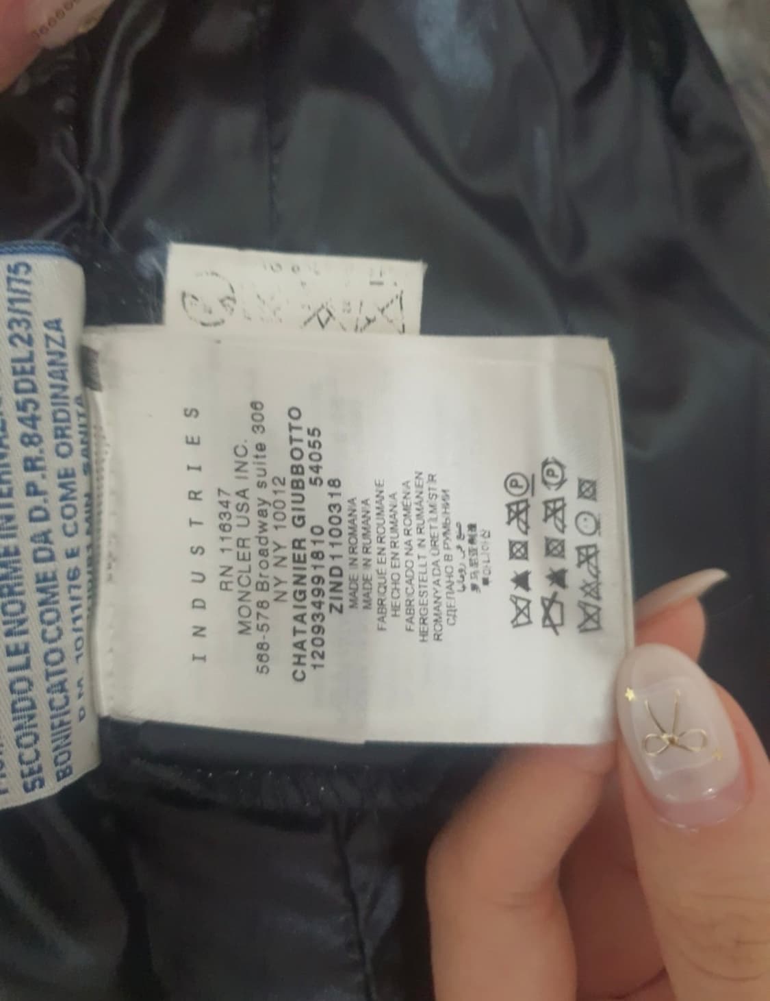 (정품)몽클레어 퍼 롱패딩 0사이즈 상품이미지9