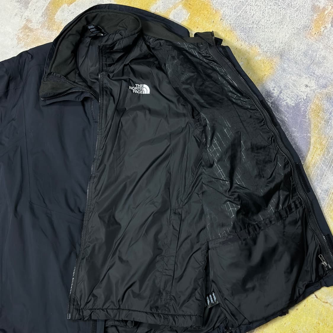 노페 하이벤트 블랙 점퍼 XL 내피포함 상품이미지3