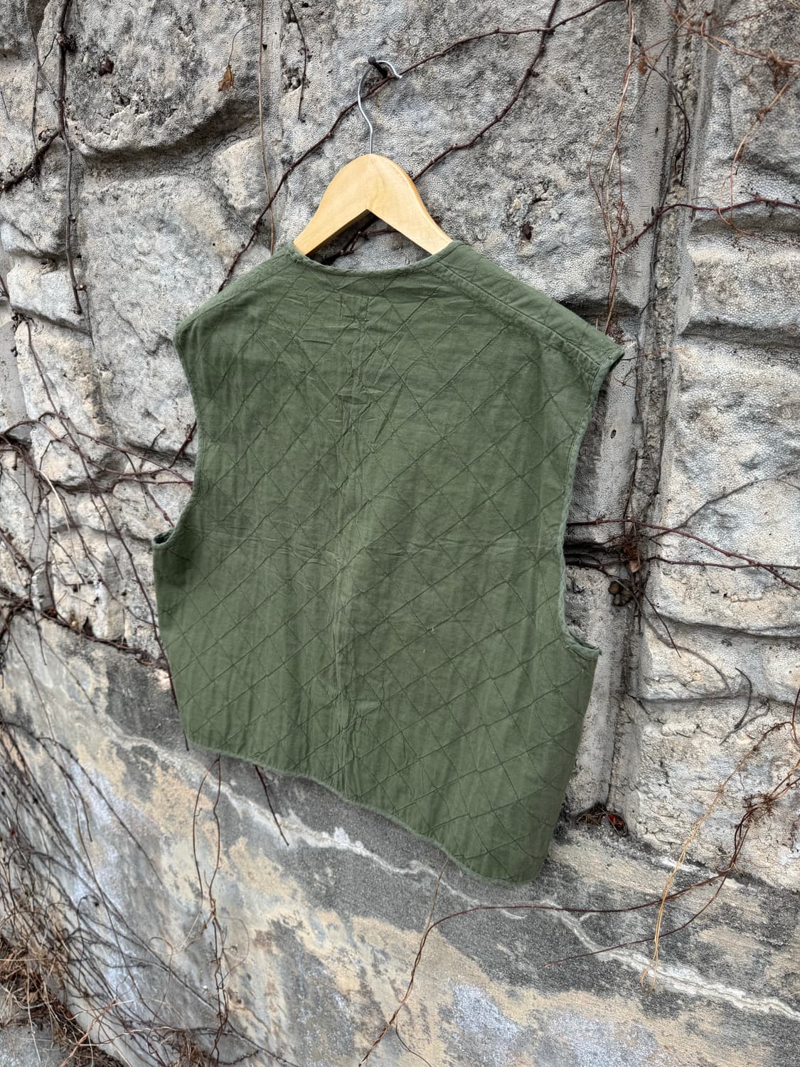 50s 벨기에군 오리지널 퀄팅 베스트 조끼 미군 프랑스군 상품이미지4