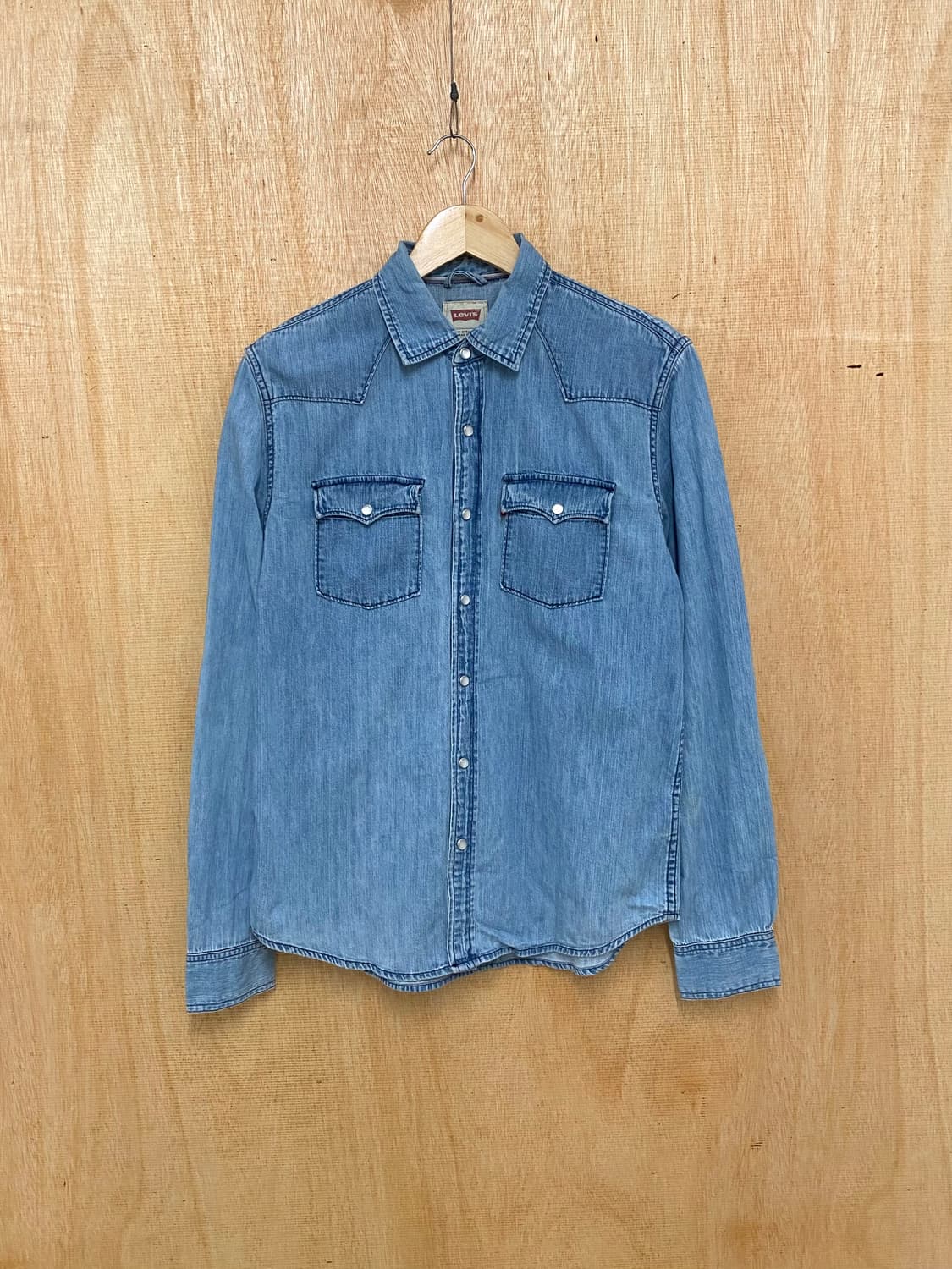 00's LEVI'S denim western shirts 리바이스 데님 상품이미지1