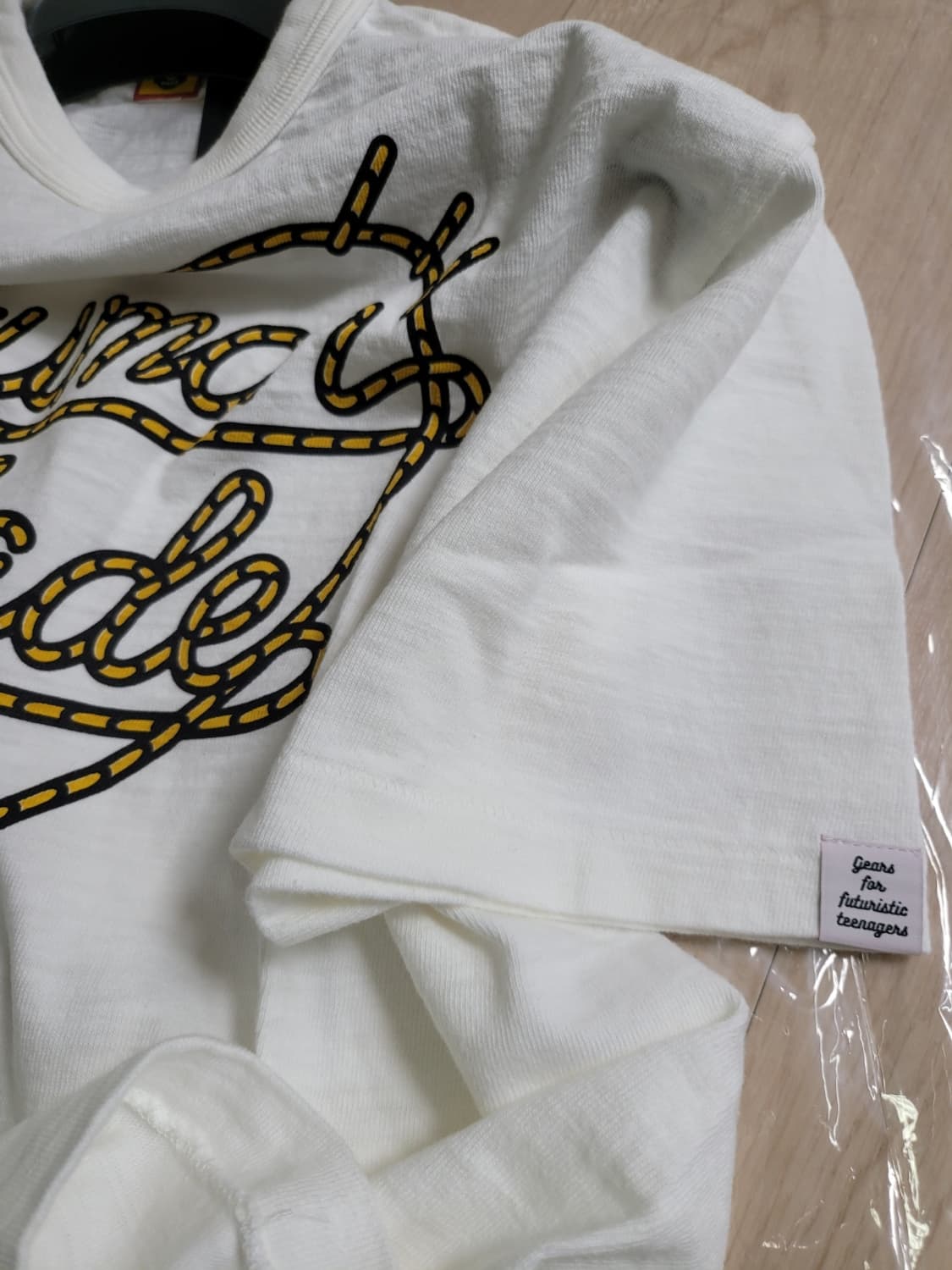 (새상품/L) 휴먼메이드 그래픽 티셔츠 #01 화이트 - 하트 로프 로고 상품이미지4