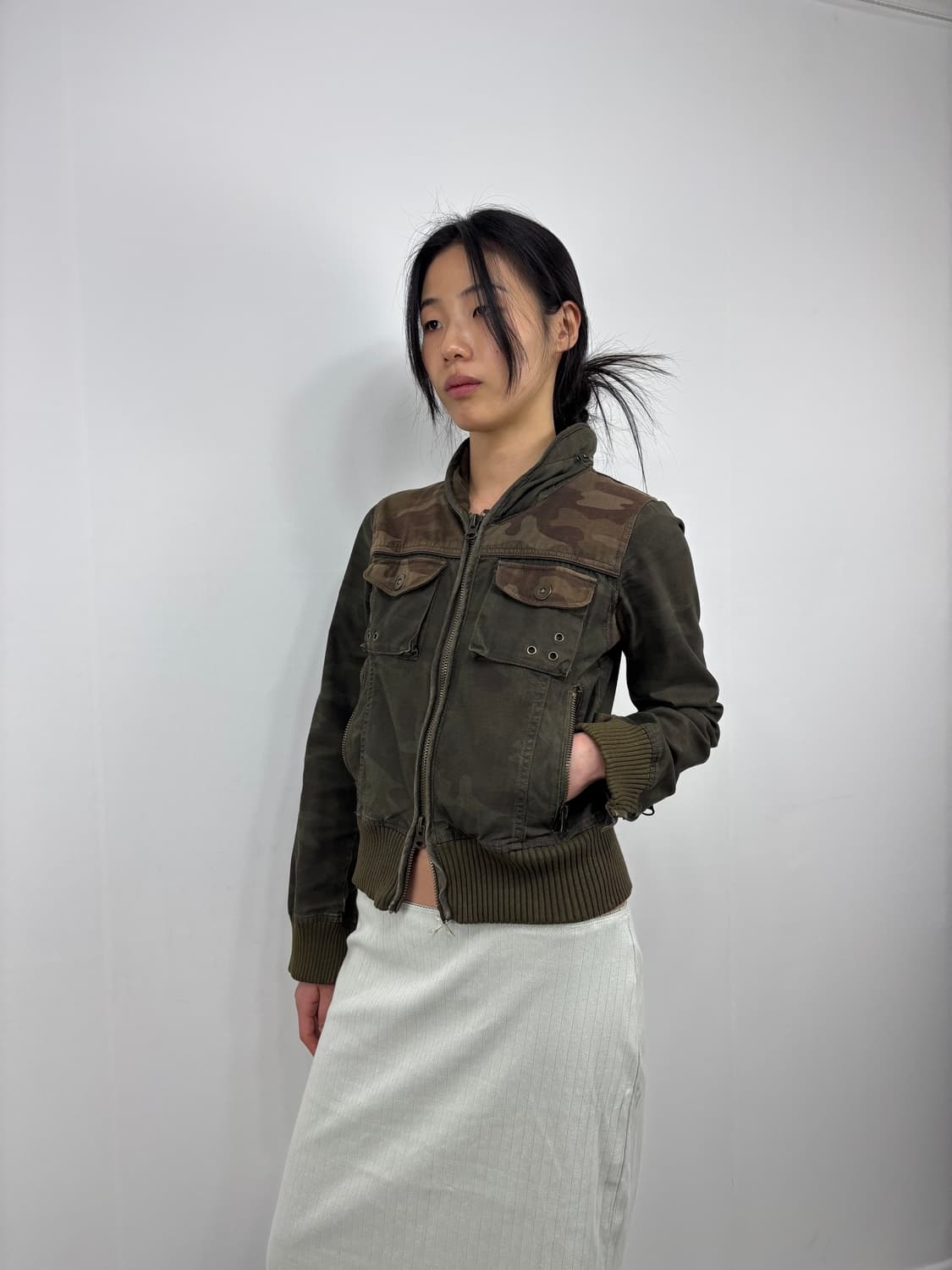CAMO COTTON JACKET 상품이미지1