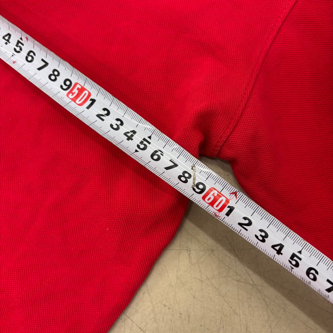 버버리 레드 스몰로고 카라티 상품이미지5