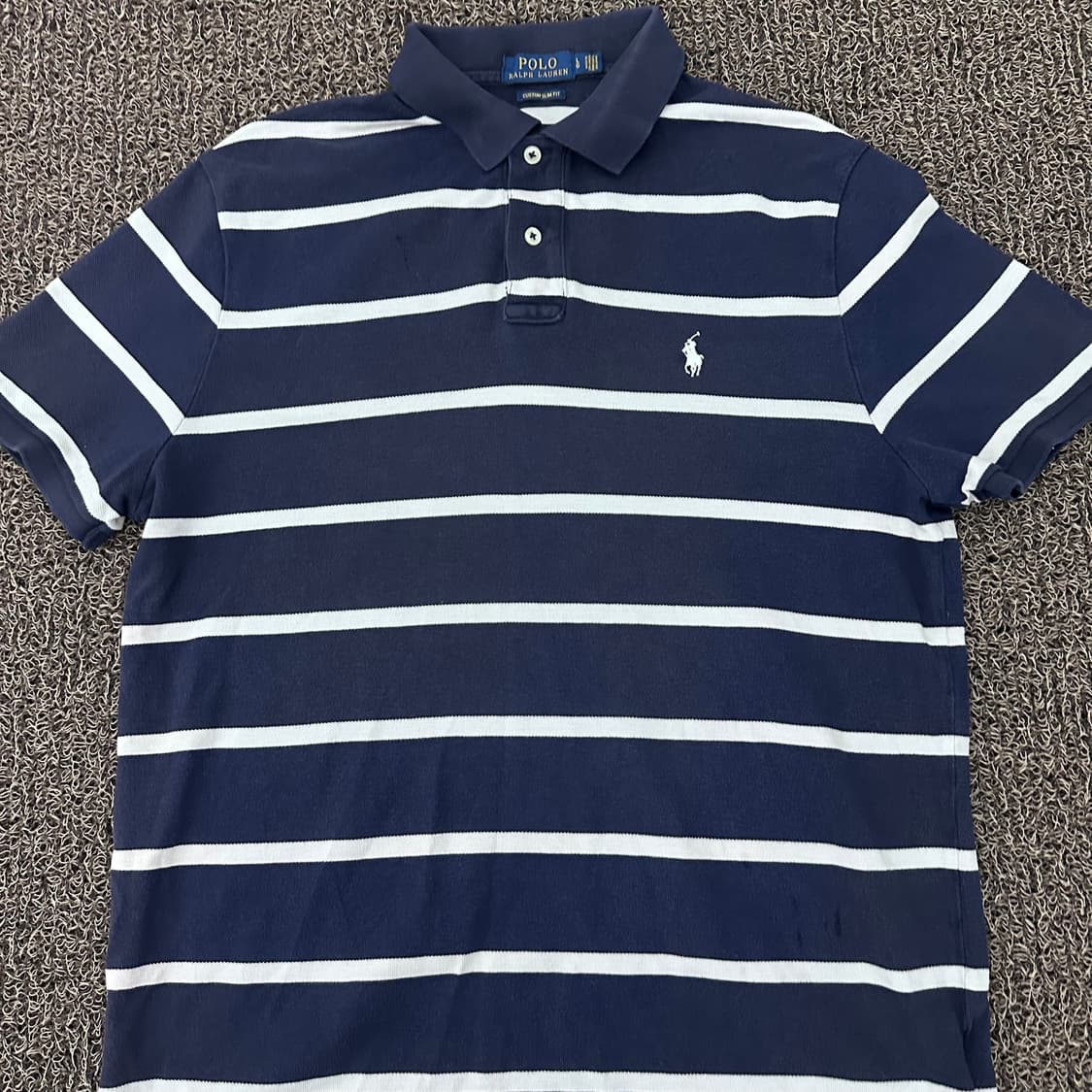 POLO 폴로 랄프로렌 스트라이프 반팔티셔츠 L 상품이미지2