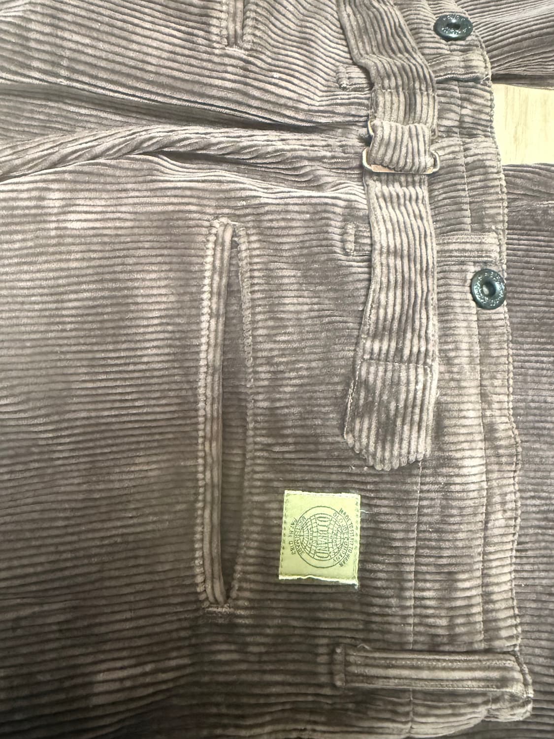 올드조 코듀로이 후크 팬츠 상품이미지4