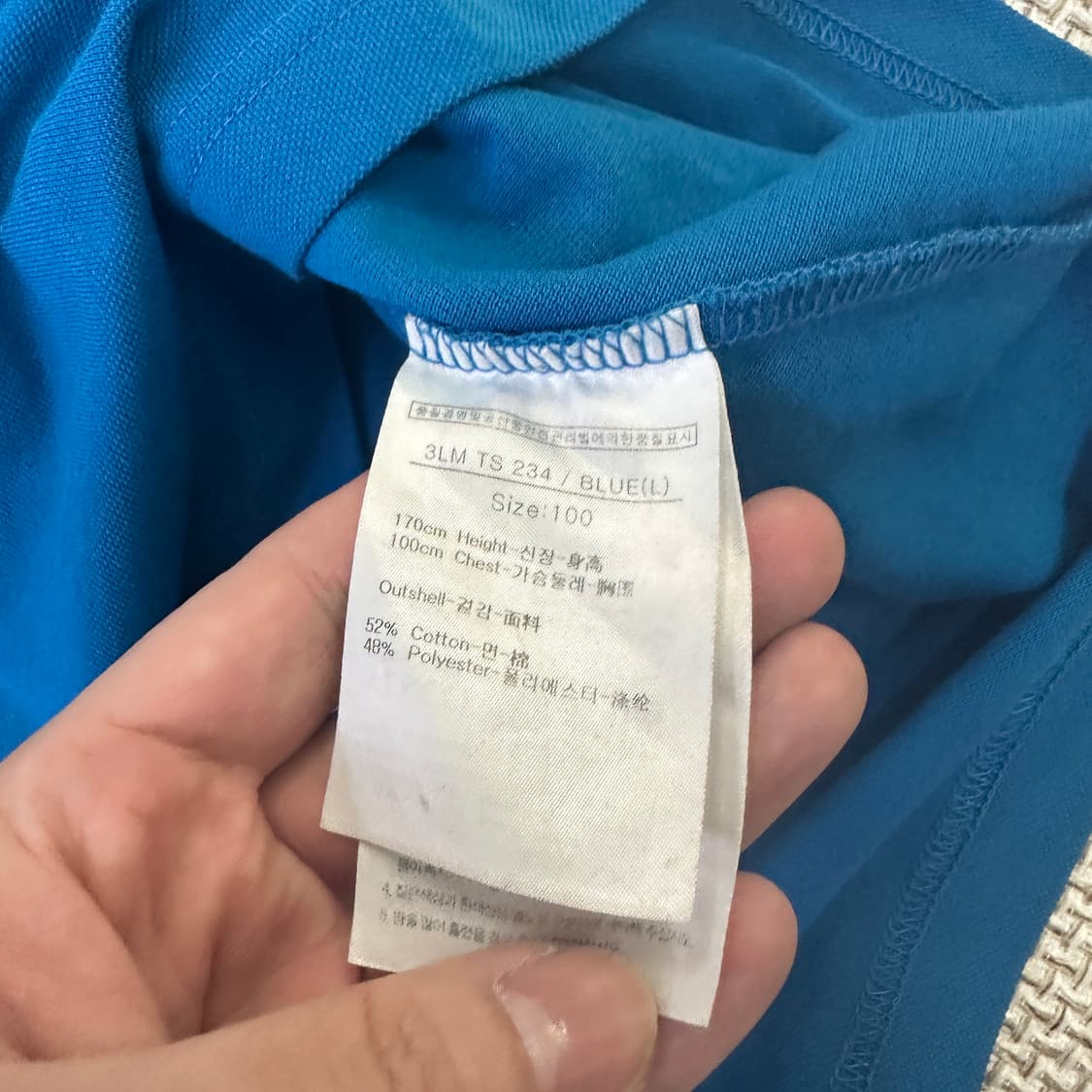 100 루이까스텔 반집업 골프 카라 티0406D 상품이미지4