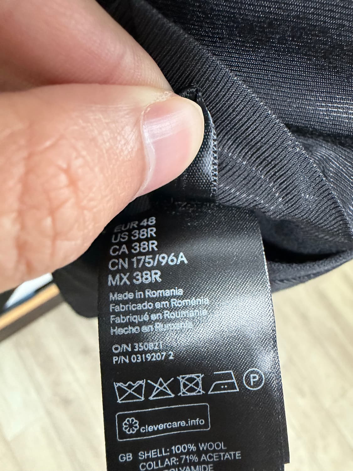 H&M 발망 새틴 블레이저 48 상품이미지3