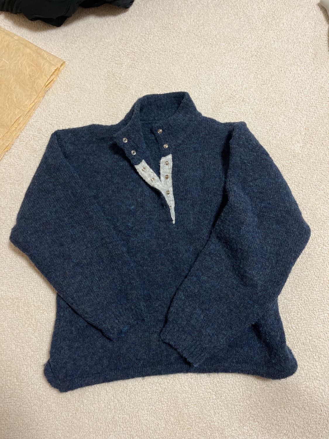 하이넥 니트 스웨터 상품이미지2