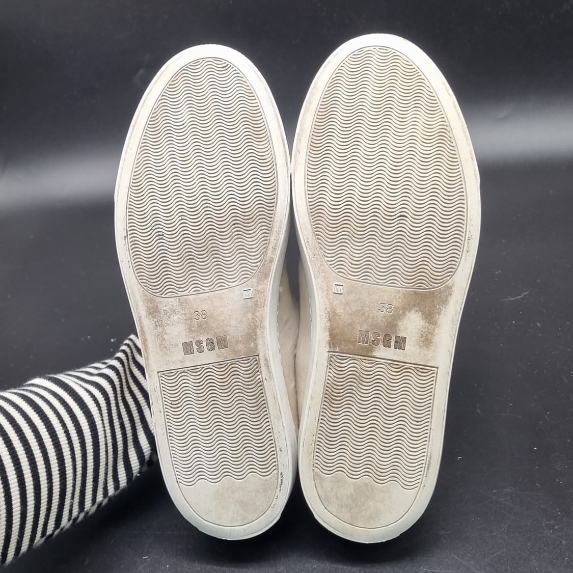 msgm 송치벨크로 스니커즈 38 240 상품이미지3