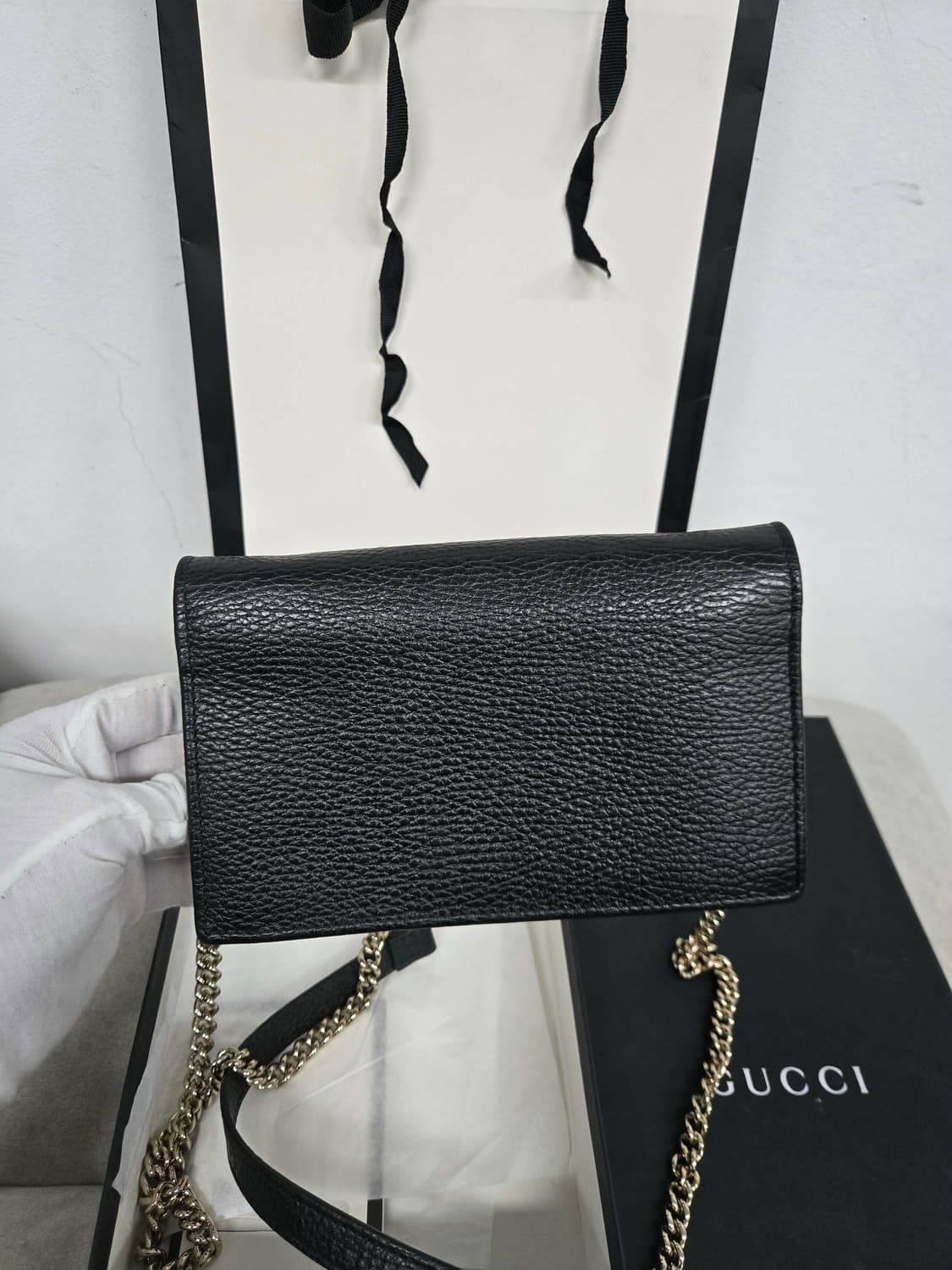 [보증서 정품] 구찌 인터로킹 숄더백 상품이미지1