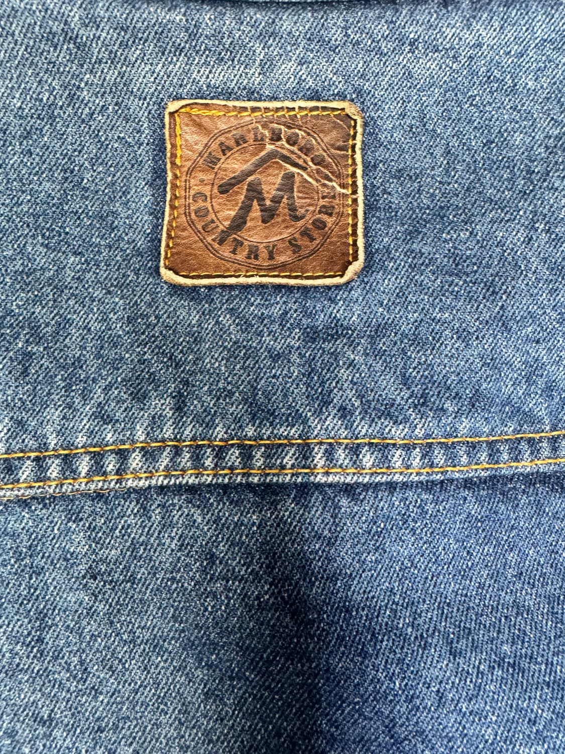 빈티지 90s 말보로 MARLBORO 데님자켓 L 상품이미지9