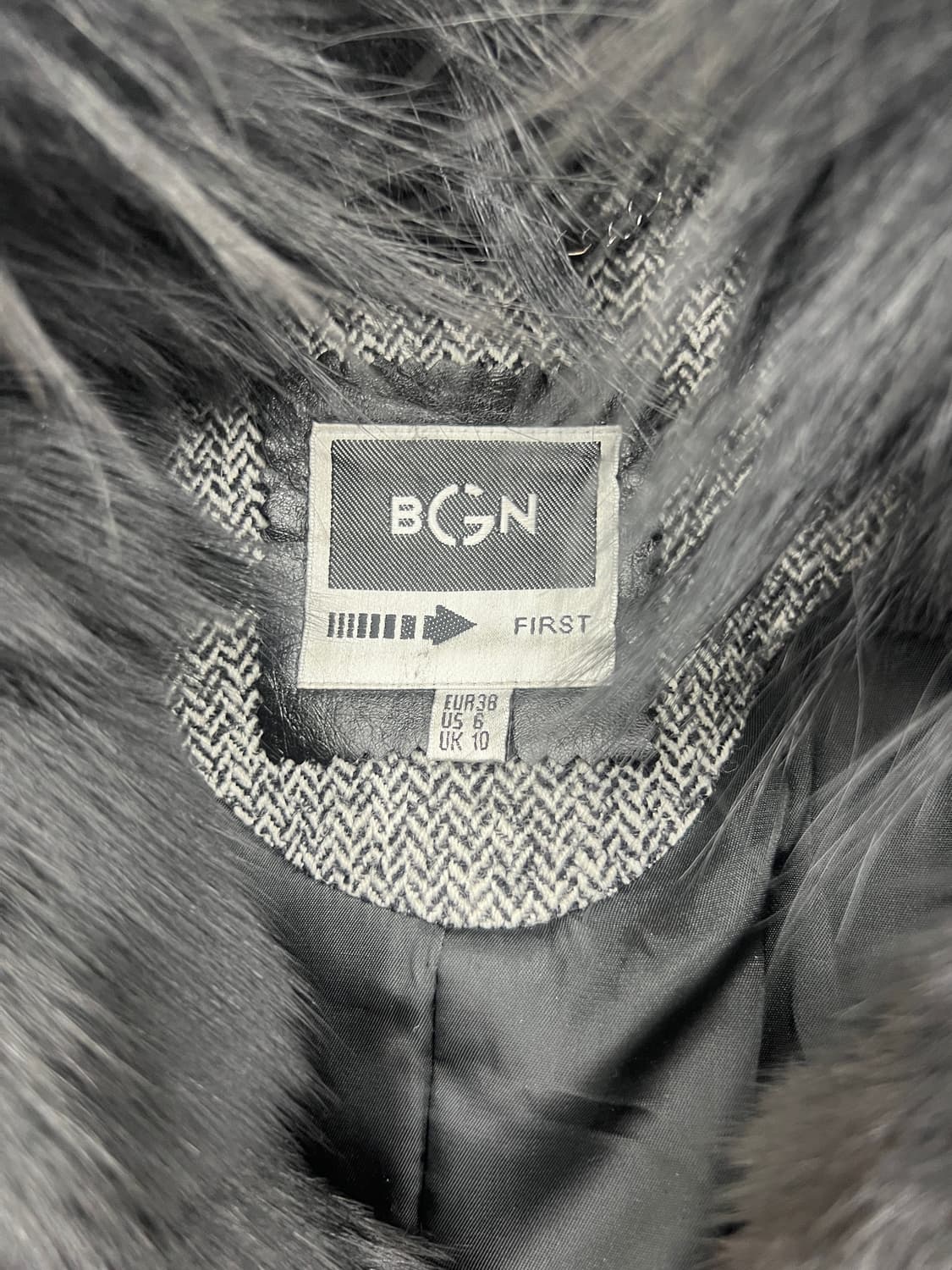 BGN Paris 트리밍 리얼 폭스 퍼 자켓 상품이미지3