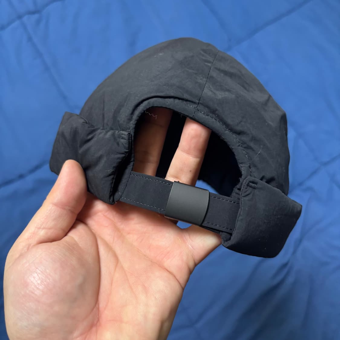 [OS] 코스(COS) 패딩 비니 와치캡 블랙 상품이미지3