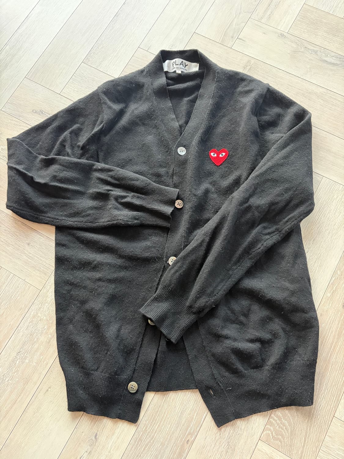 꼼데가르송 가디건 상품이미지1