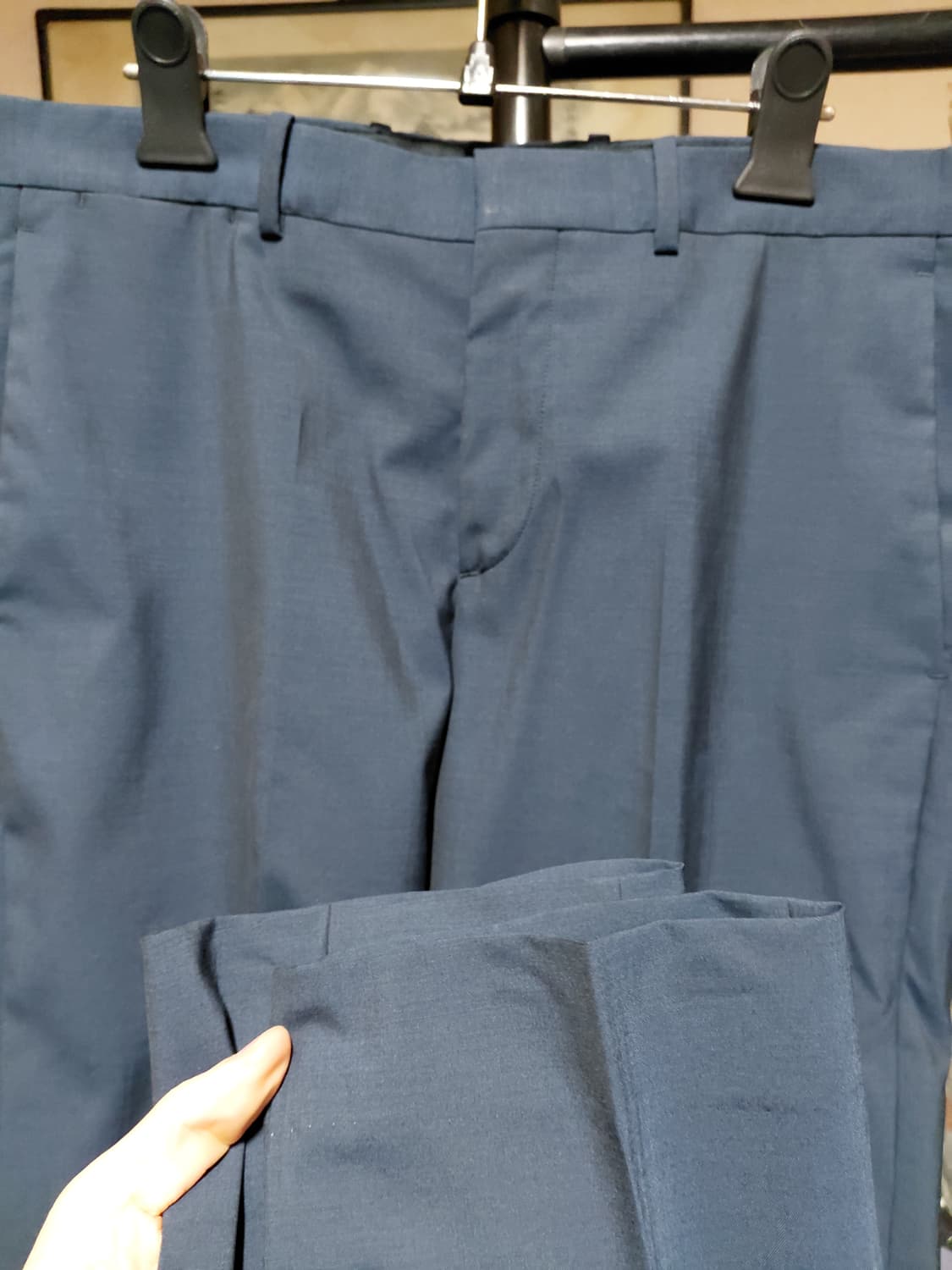 [띠어리]여름용 울100 네이비 슬렉스 31사이즈 상품이미지8