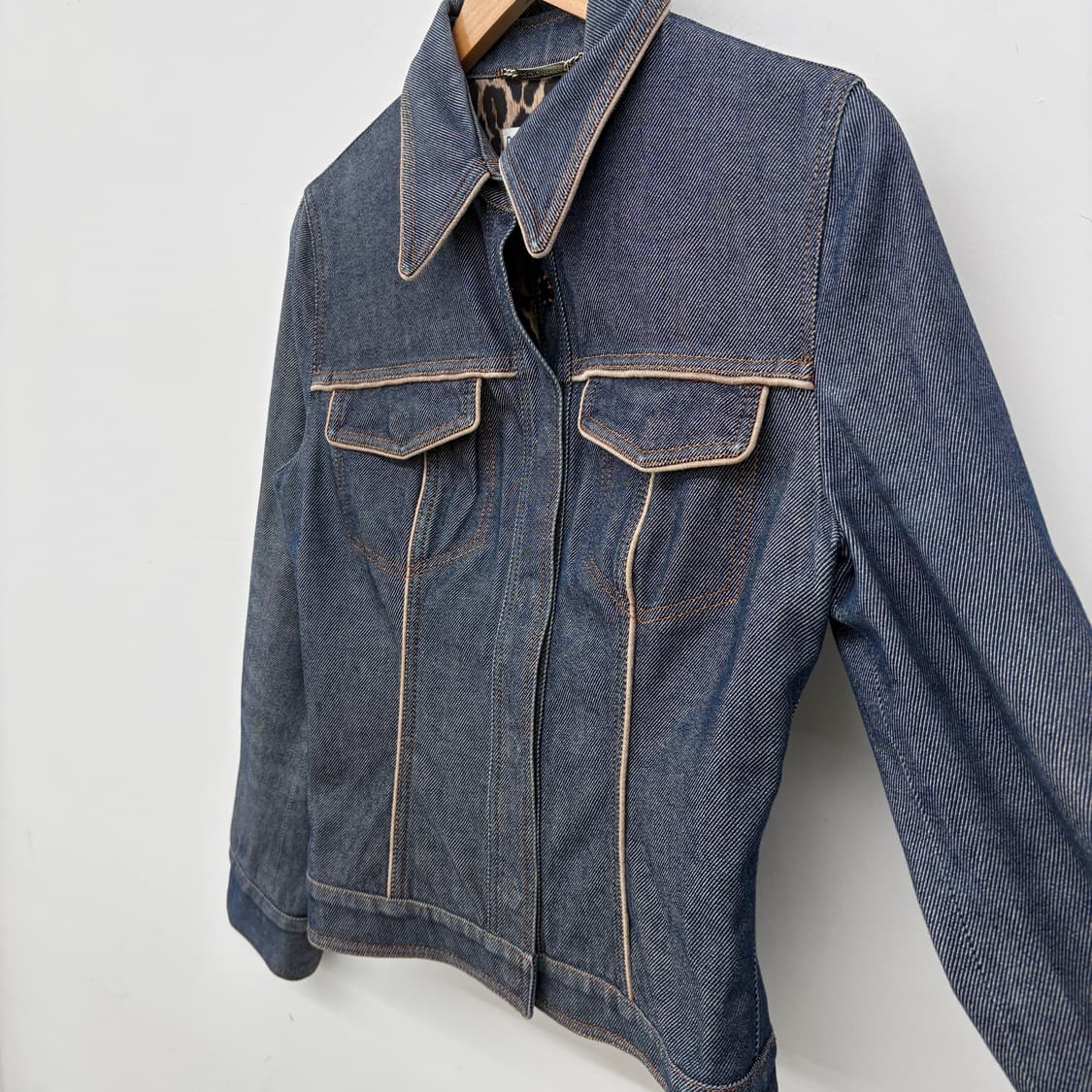 돌체앤가바나 데님 자켓 D&G 여성 S 상품이미지3