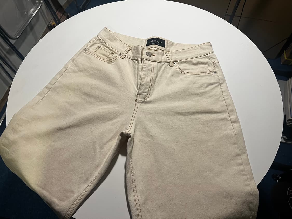 Public icon 아이보리 팬츠  상품이미지1