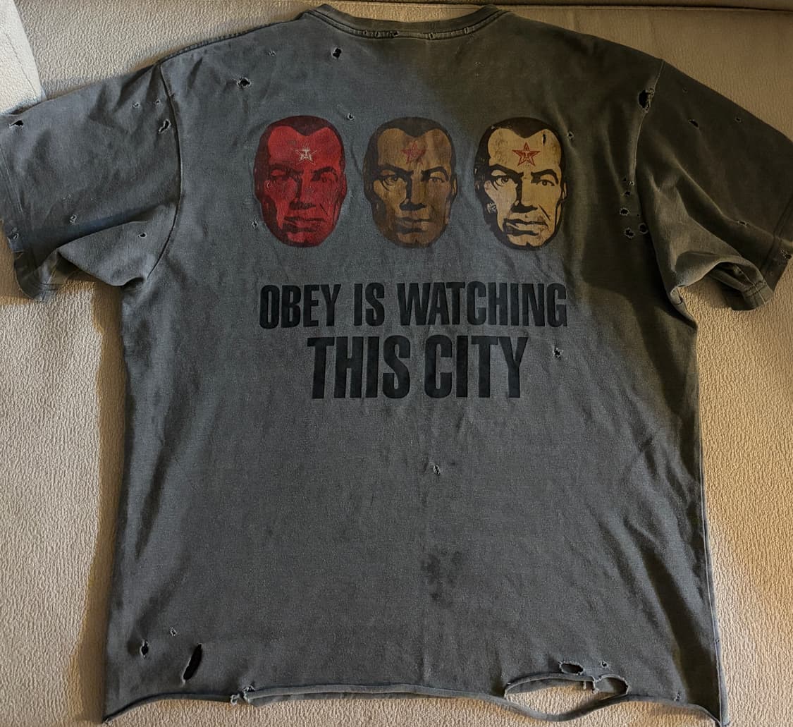 Obey city T-shirts 상품이미지1