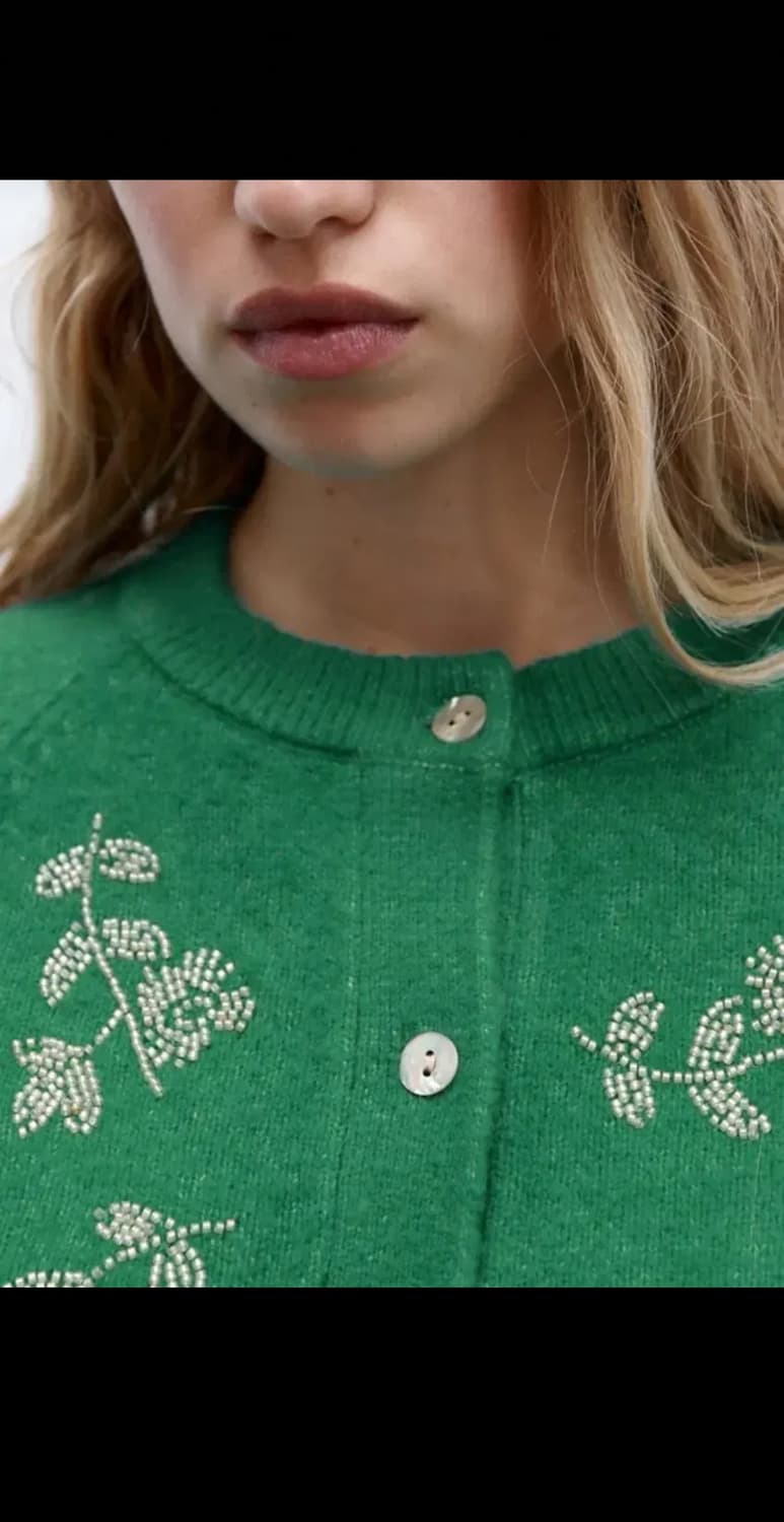 자라 ZARA 비즈장식 가디건 새상품 상품이미지5