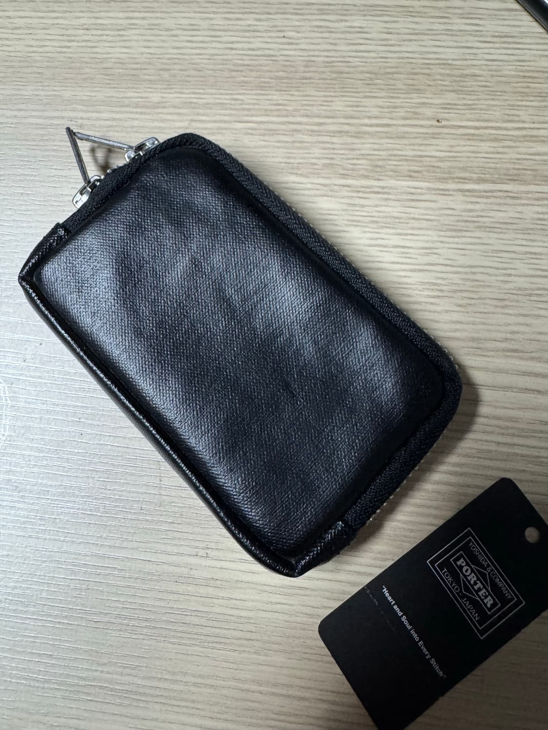 요시다포터 프리스타일 멀티코인 케이스 블랙 동전지갑 상품이미지2