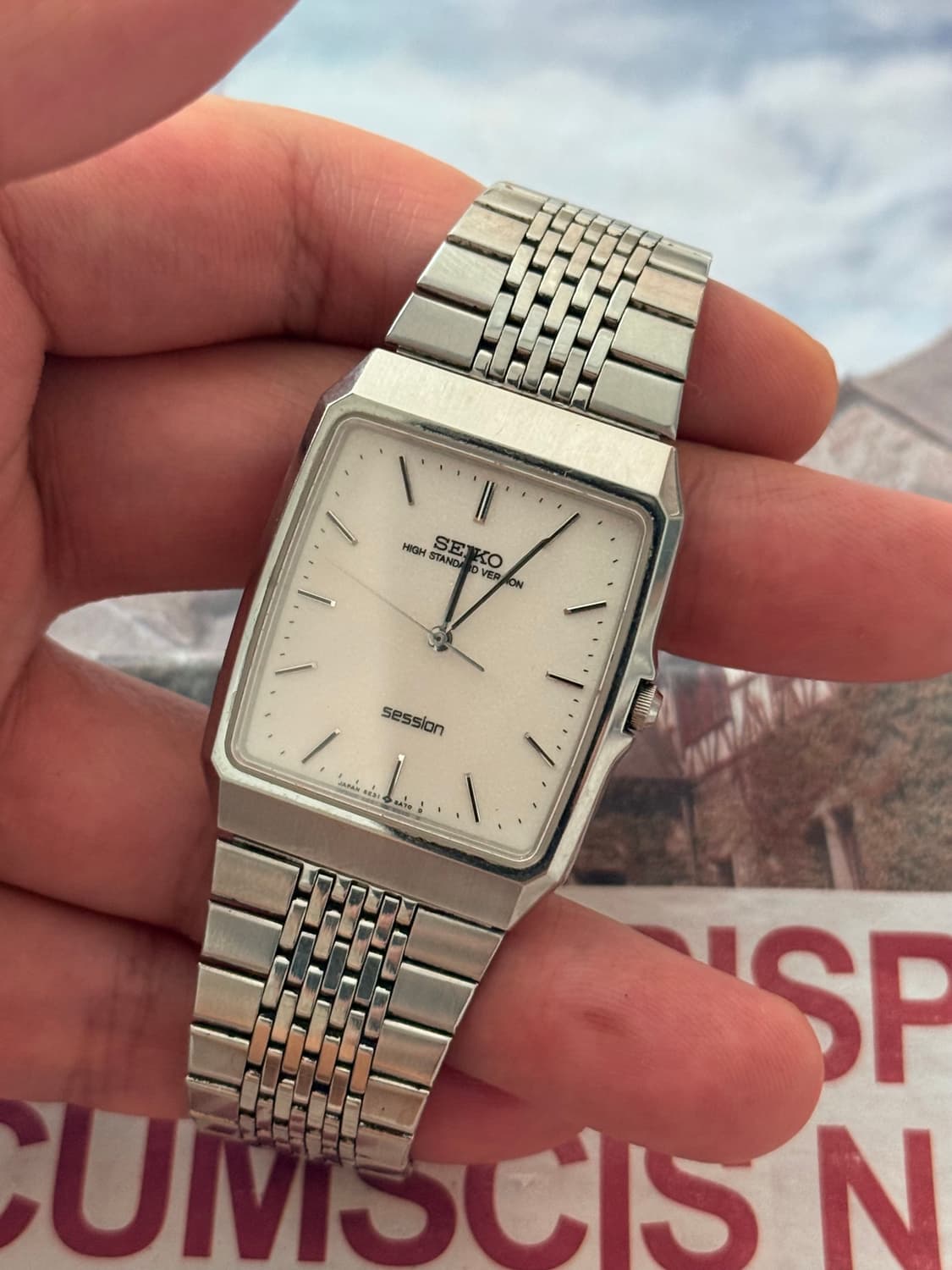 Seiko 세이코 Session Square 하이 스탠다드 버전  상품이미지3