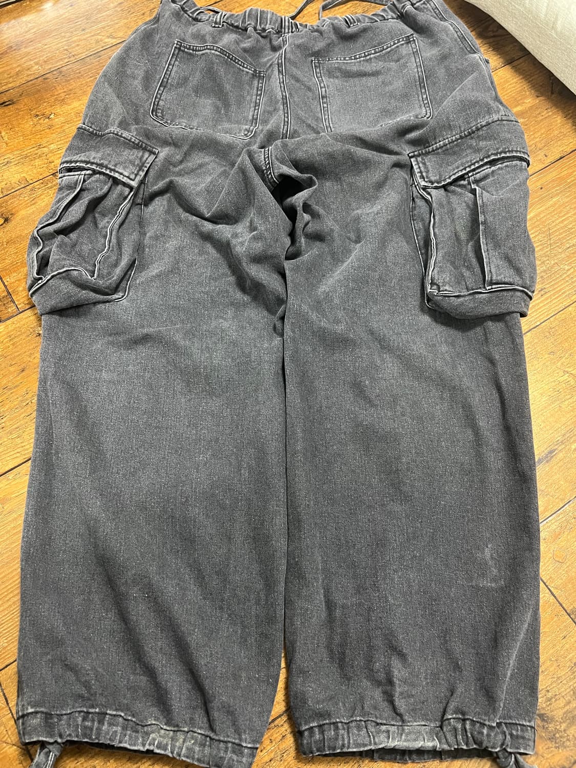 빅유니온 카고팬츠 카고바지 차콜 L 상품이미지3