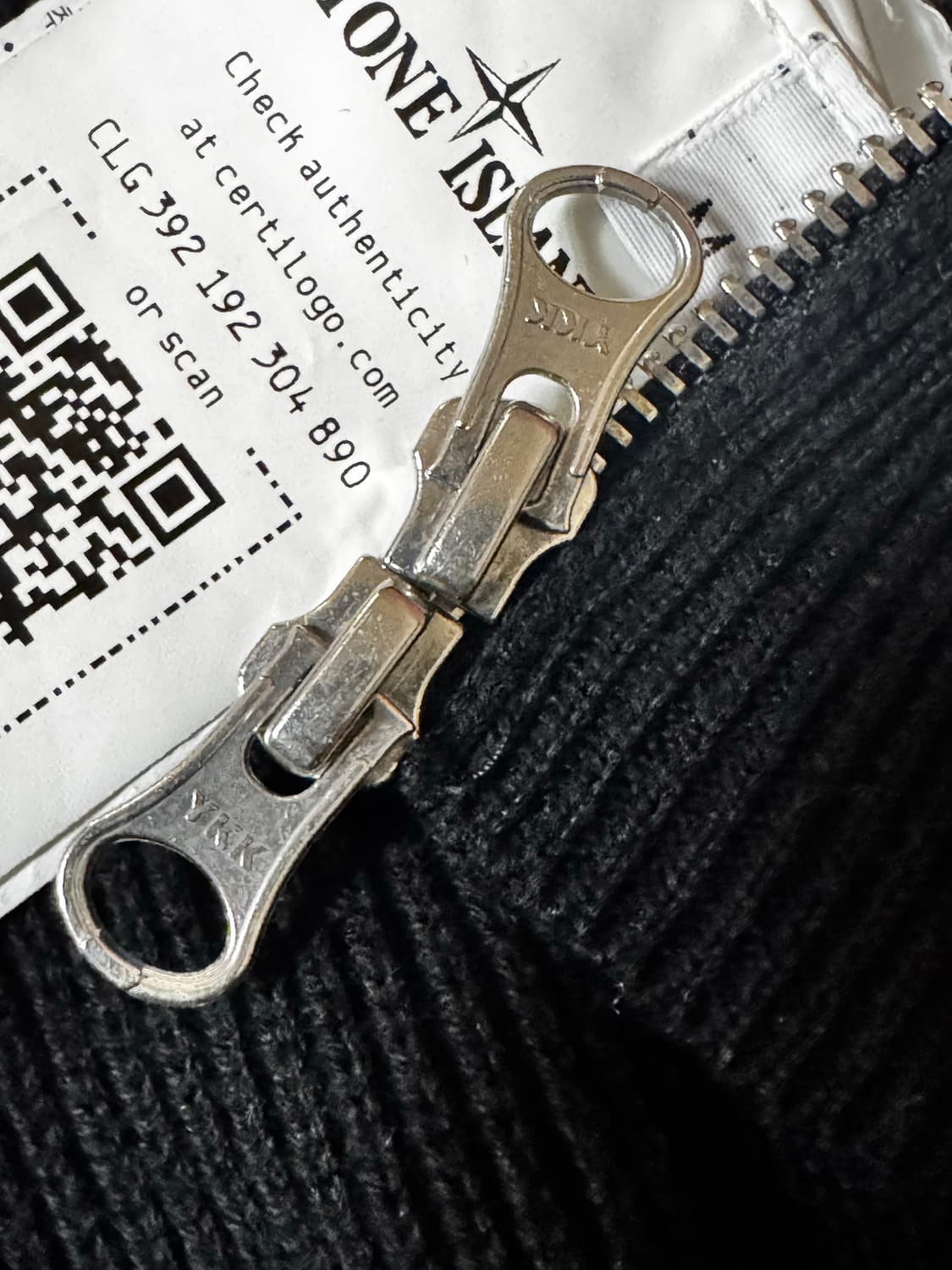 백화점판 스톤아일랜드 니트 집업 가디건 상품이미지5