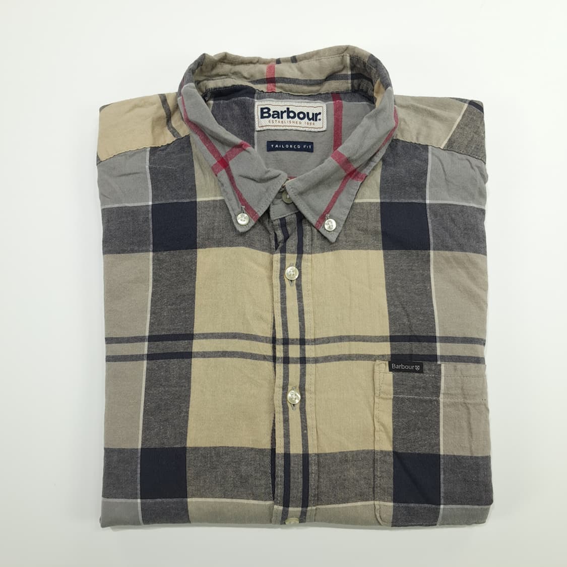 CN678 L 바버 헤리티지 클래식 타탄체크 긴팔 셔츠 남방 상품이미지9