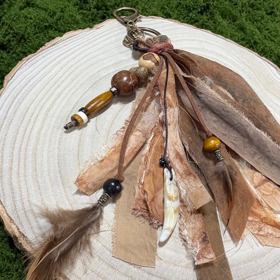 핸드메이드 보헤미안 웨스턴 키링 상품이미지2