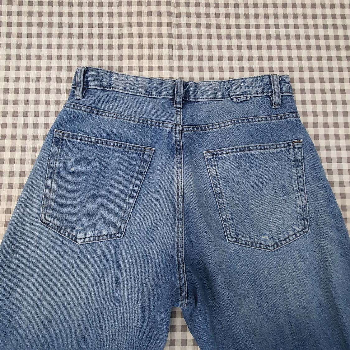 자라 와이드 데님 청바지 남자31 상품이미지5