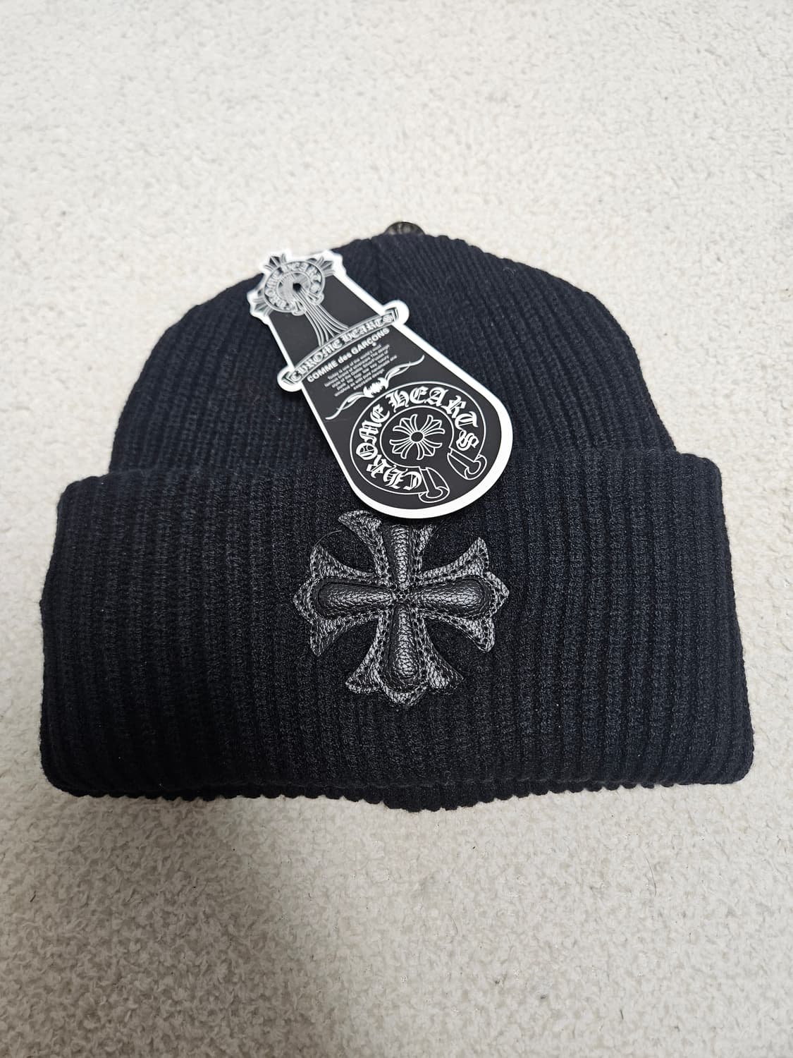 크롬하츠 꼼데 콜라보 비니모자 상품이미지1