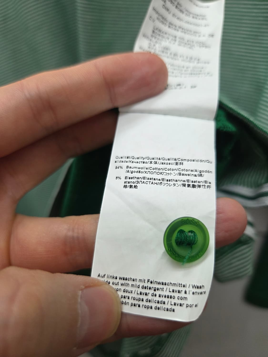 휴고보스 그린라벨 골프 카라 티셔츠 상품이미지9