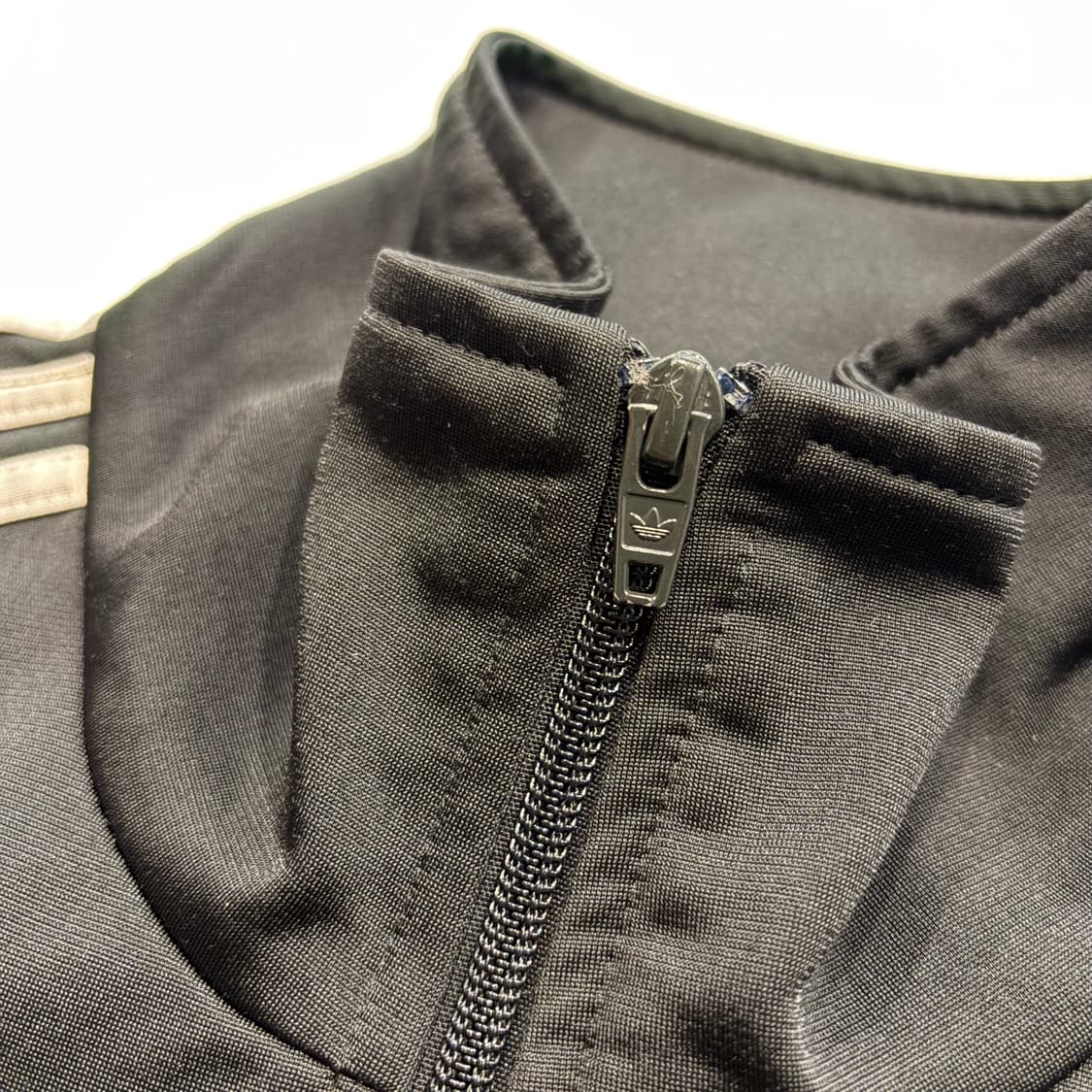 [2XL] 19s 아디다스 파이어버드 블랙 삼선 트랙탑 져지 D852 상품이미지4