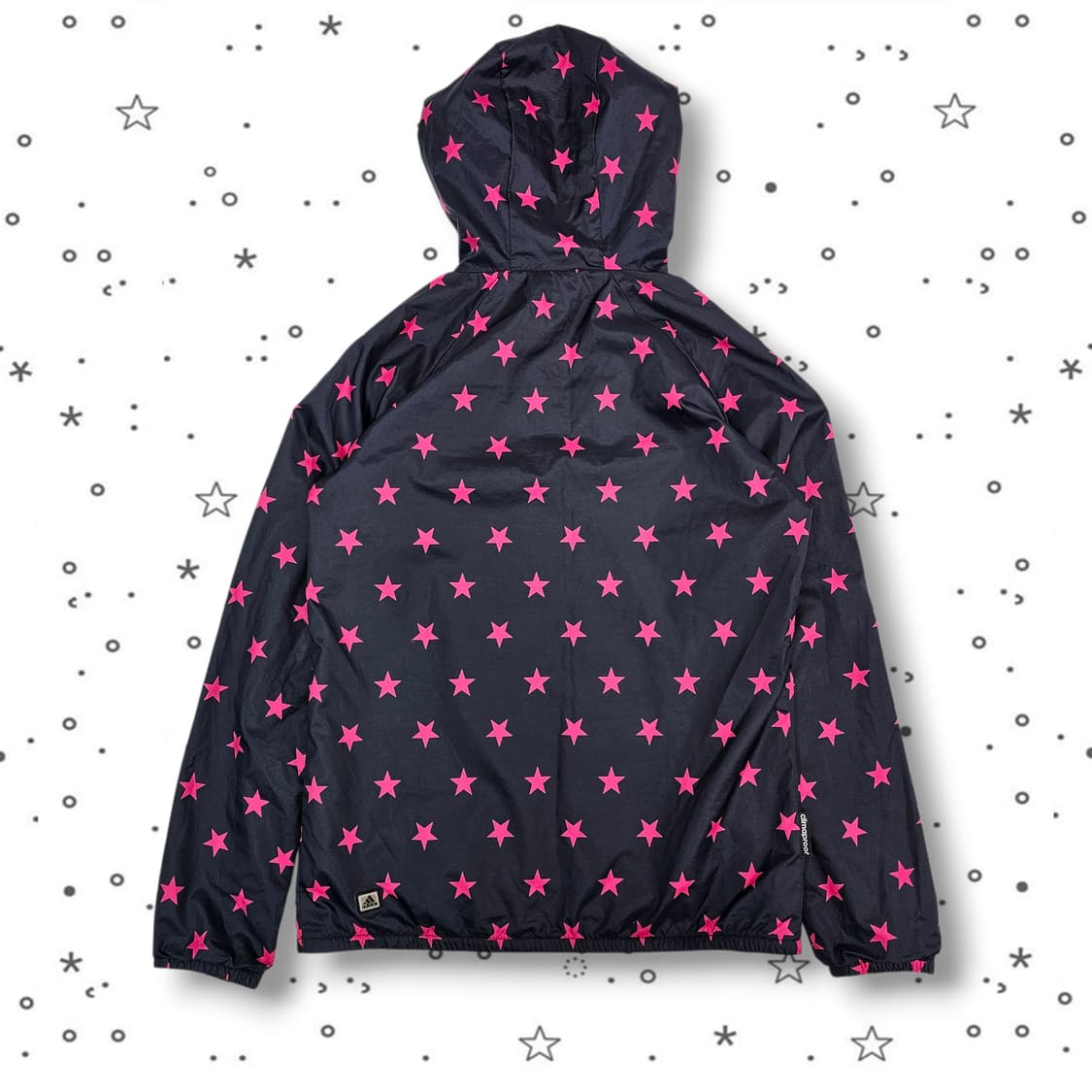 L ADIDAS 아디다스 별 패턴 후드집업 상품이미지4