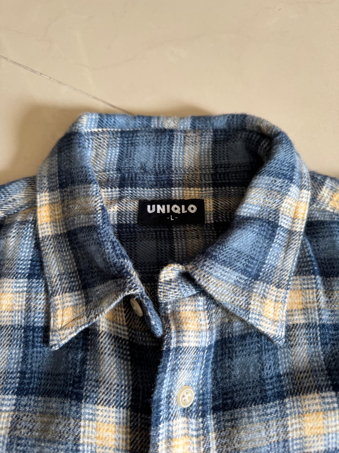 old uniqlo 아크릴 셔츠 상품이미지3