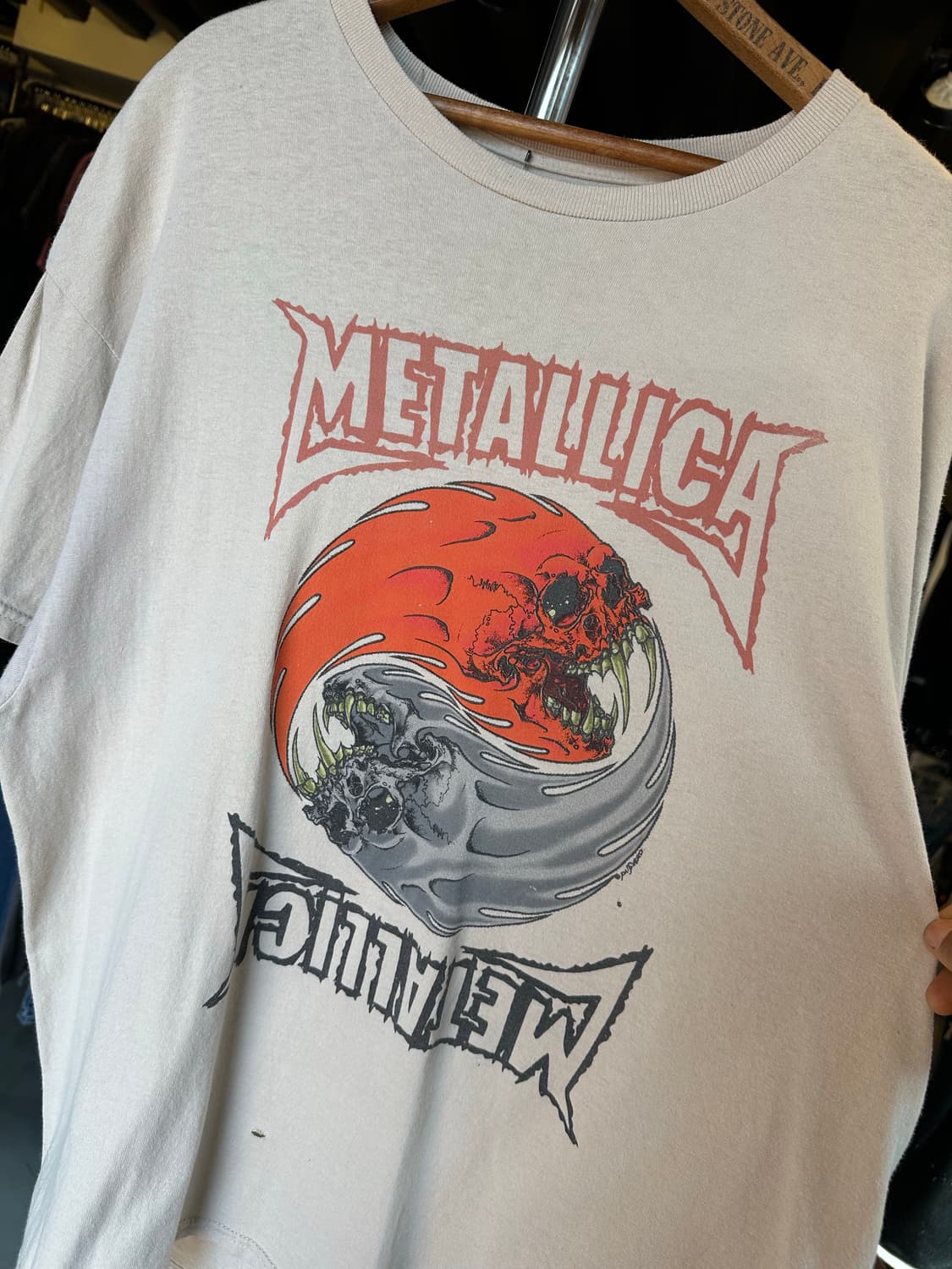 메탈리카 락밴드 프린팅 티셔츠 상품이미지3