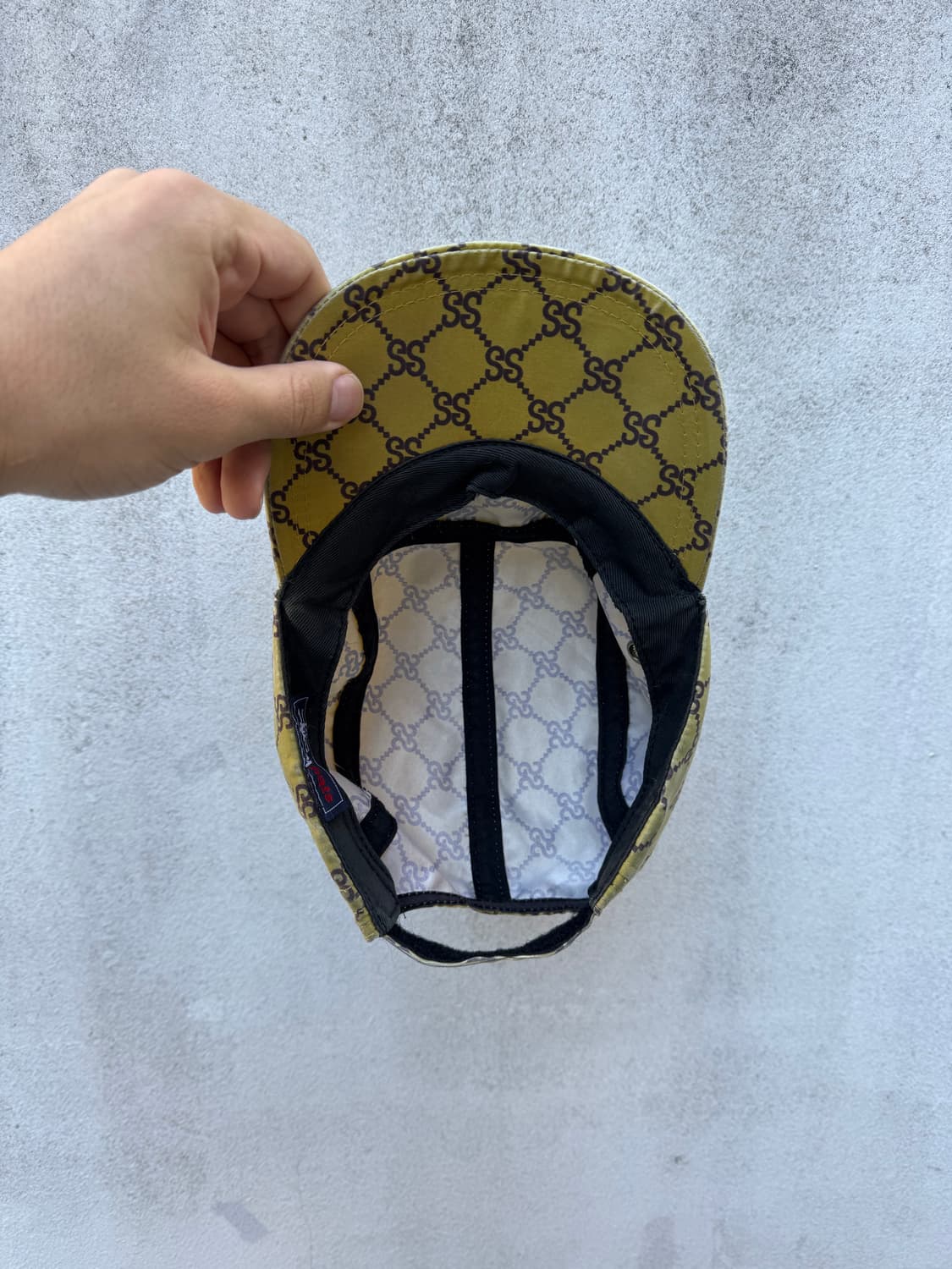 90s 스투시 LV Parody 캠프캡 상품이미지8