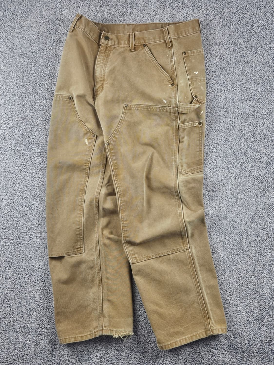 칼하트 덕 캔버스 더블니 카펜터 워크 팬츠 ( 34X30 )/ 11297 상품이미지2