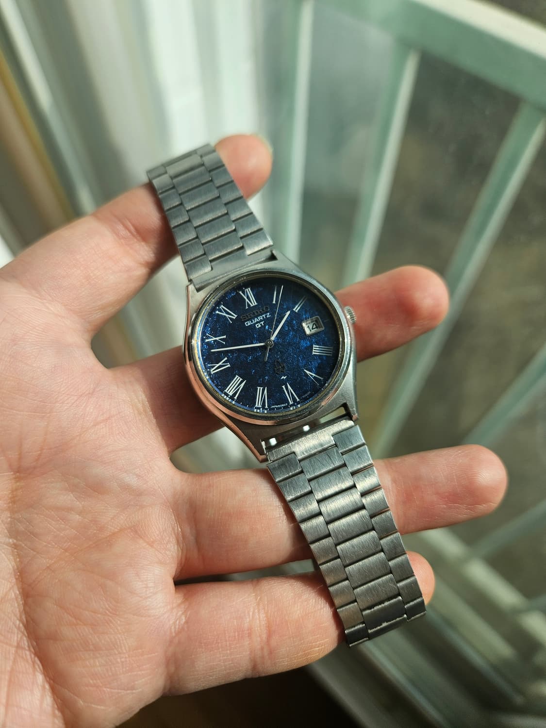 세이코 쿼츠 QT 초희귀 나비 다이얼 빈티지 시계 상품이미지2