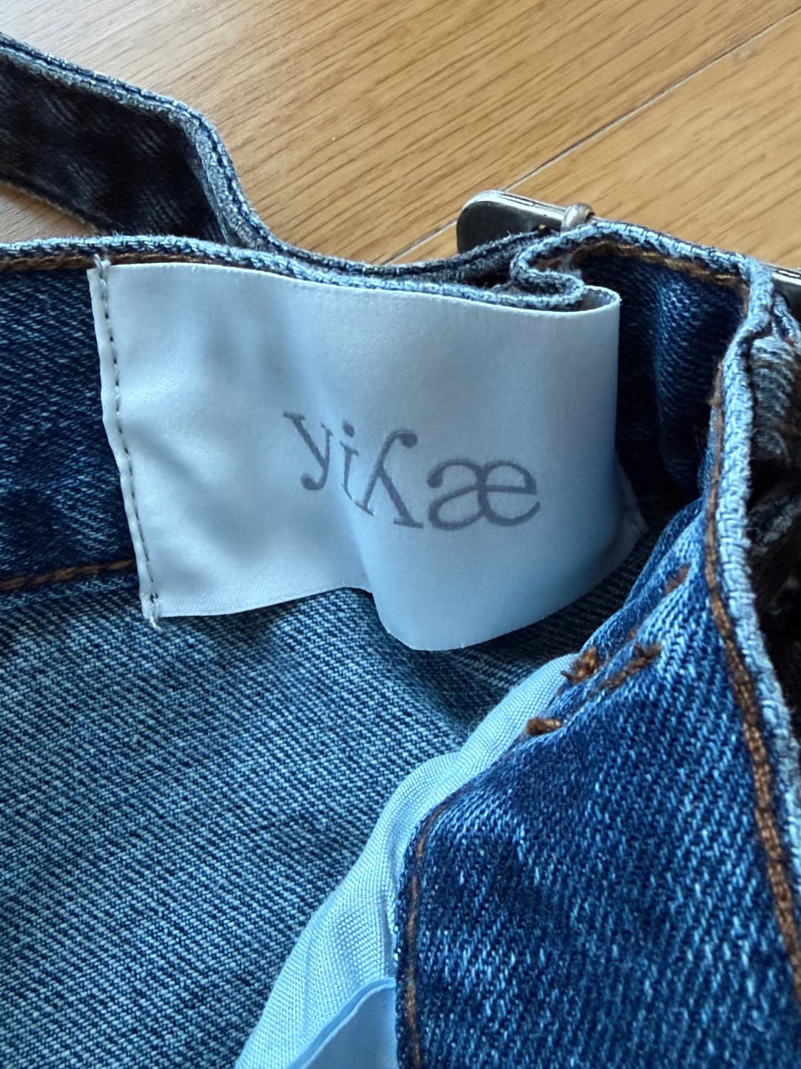 (M) 이예 코팅진 블랙 상품이미지5